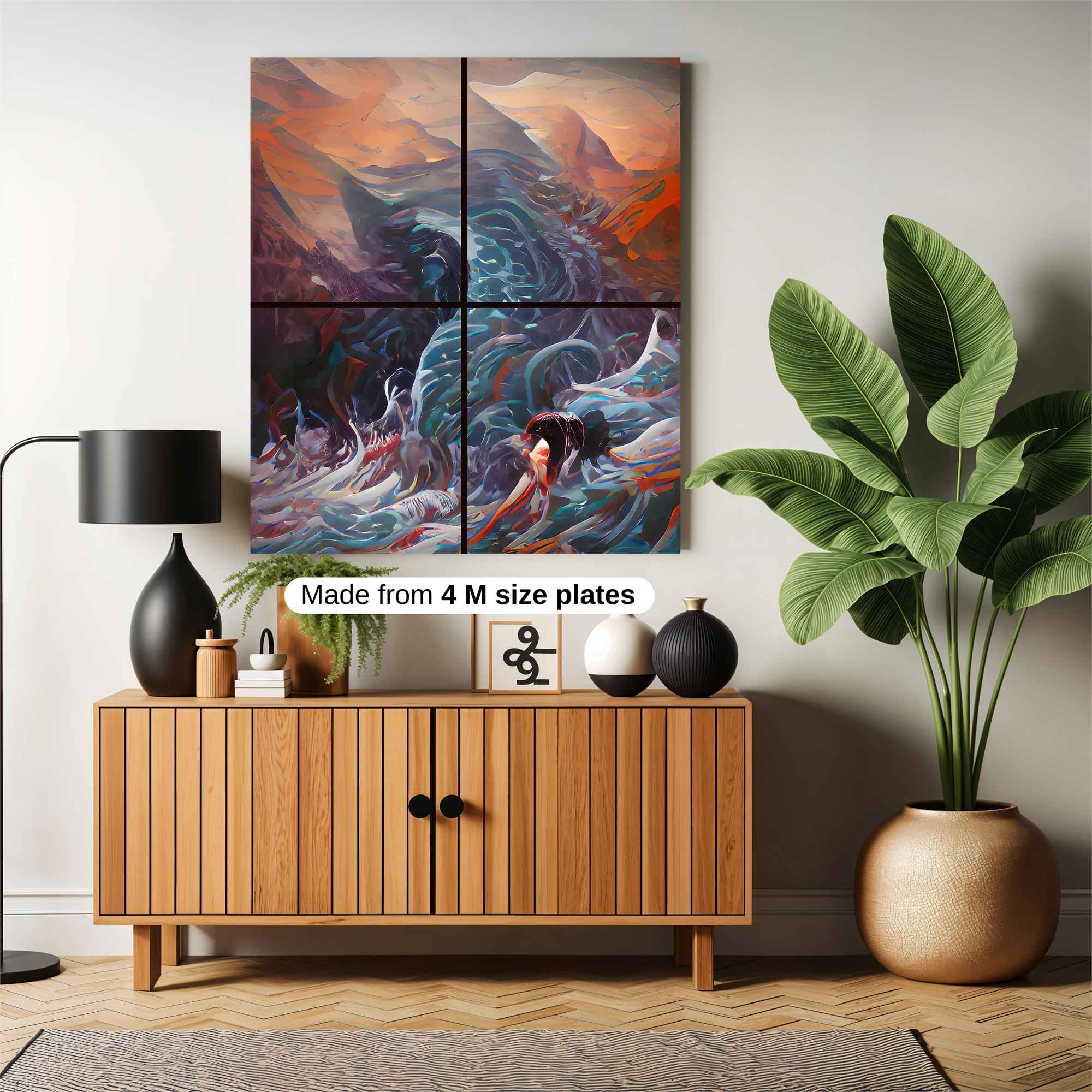 Mysterious Whirlpool Safe Wall Magnetic / M