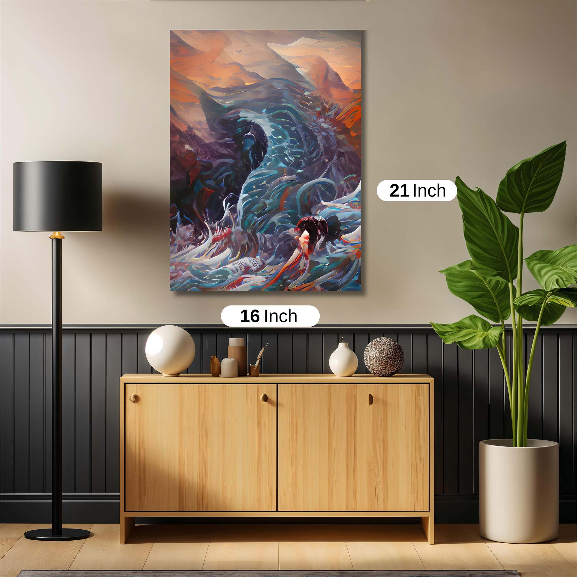 Mysterious Whirlpool Safe Wall Magnetic / M