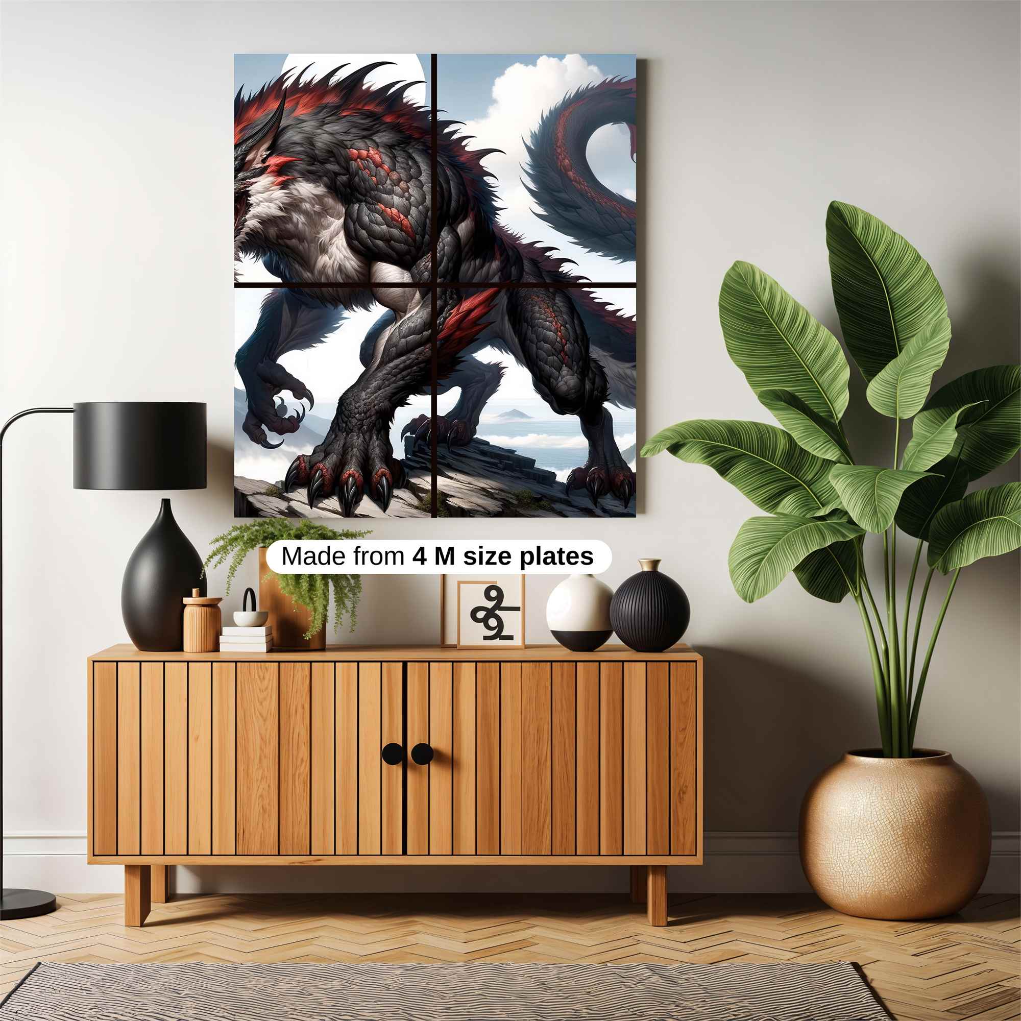 Nightwing Dynamic Safe Wall Magnetic / M