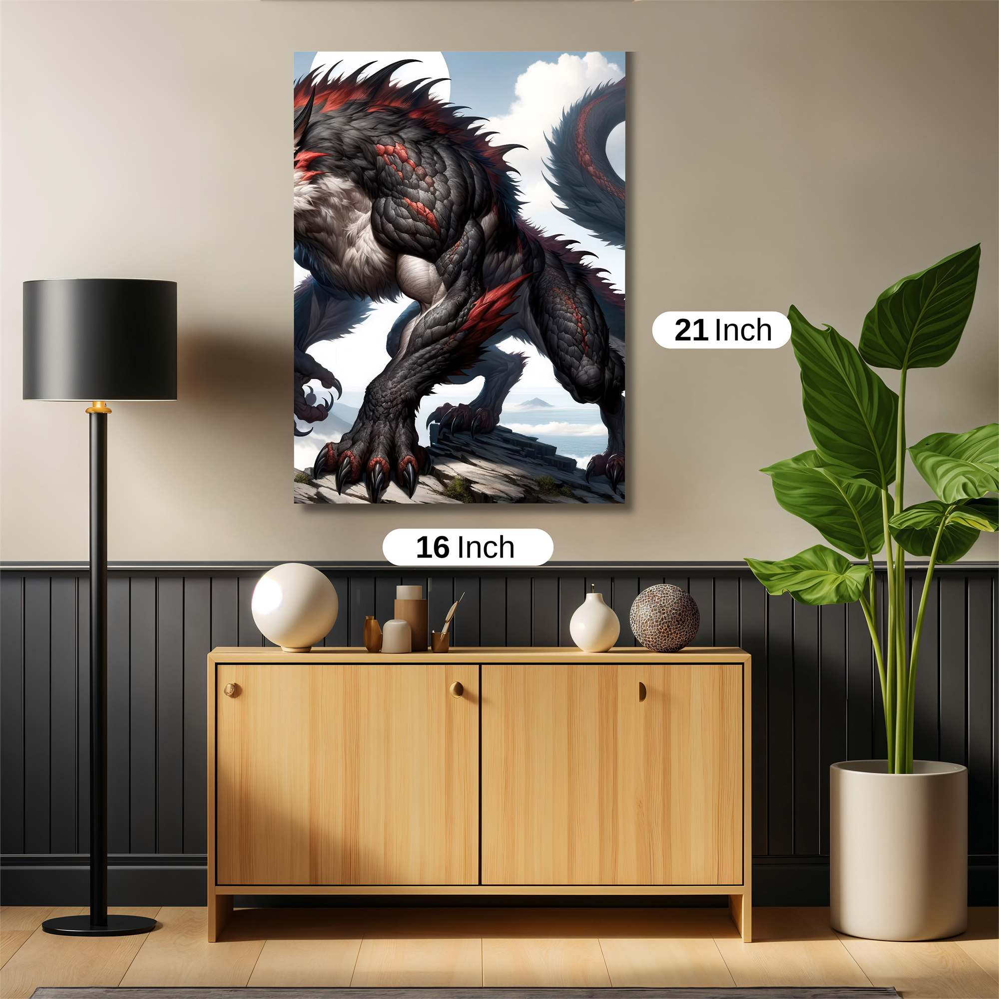 Nightwing Dynamic Safe Wall Magnetic / M
