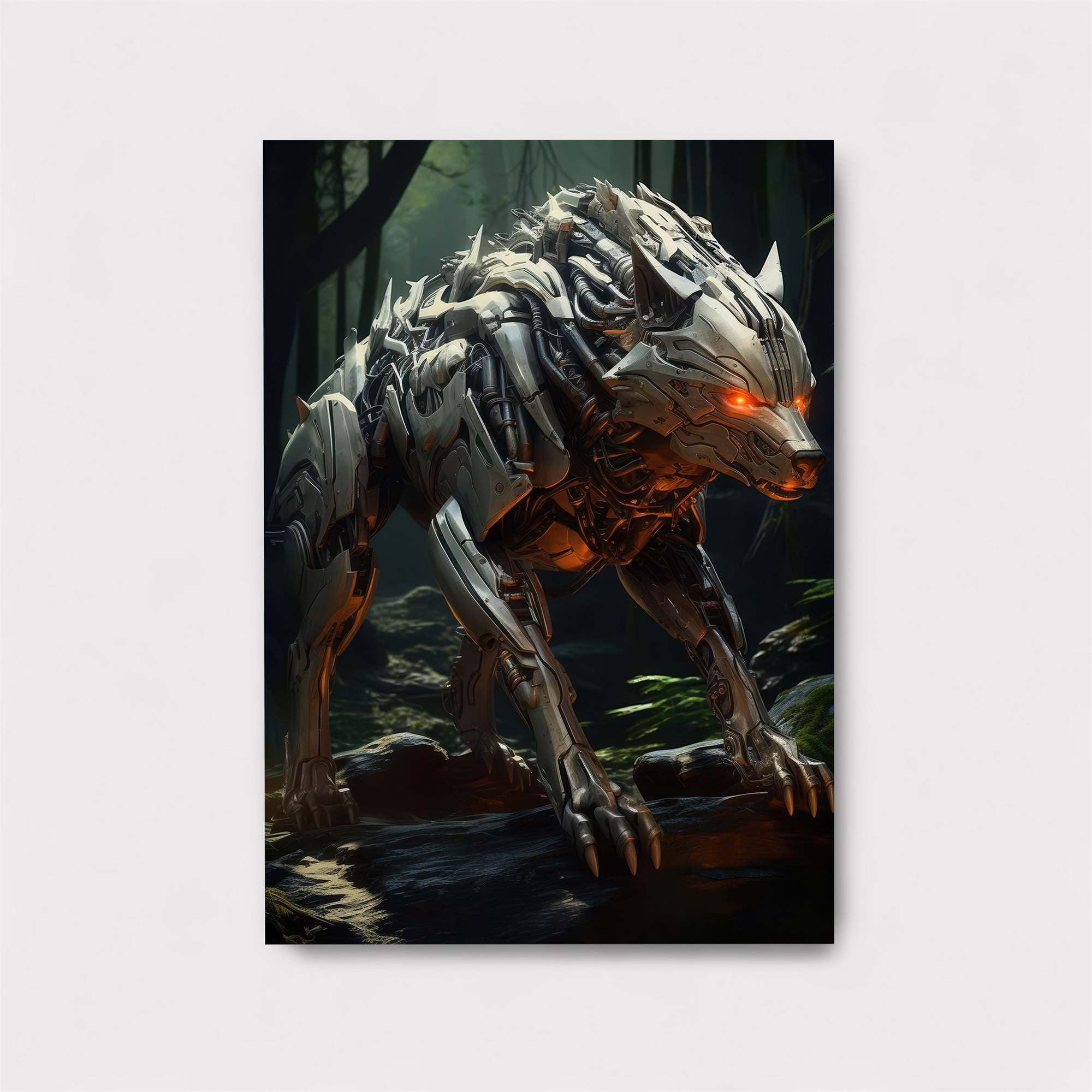 Cyber Lupine Safe Wall Magnetic / M