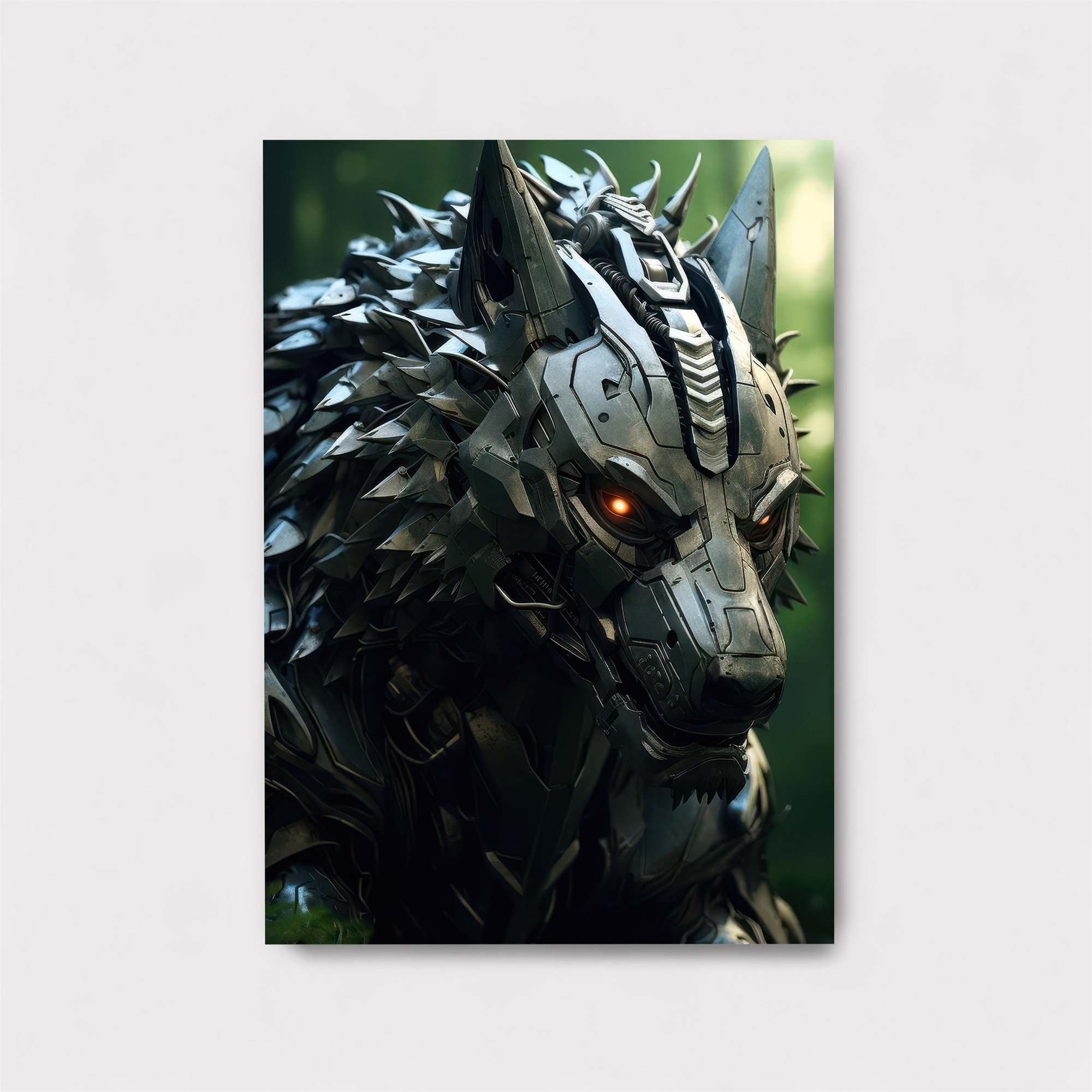 Cyber Wolfstorm Safe Wall Magnetic / M