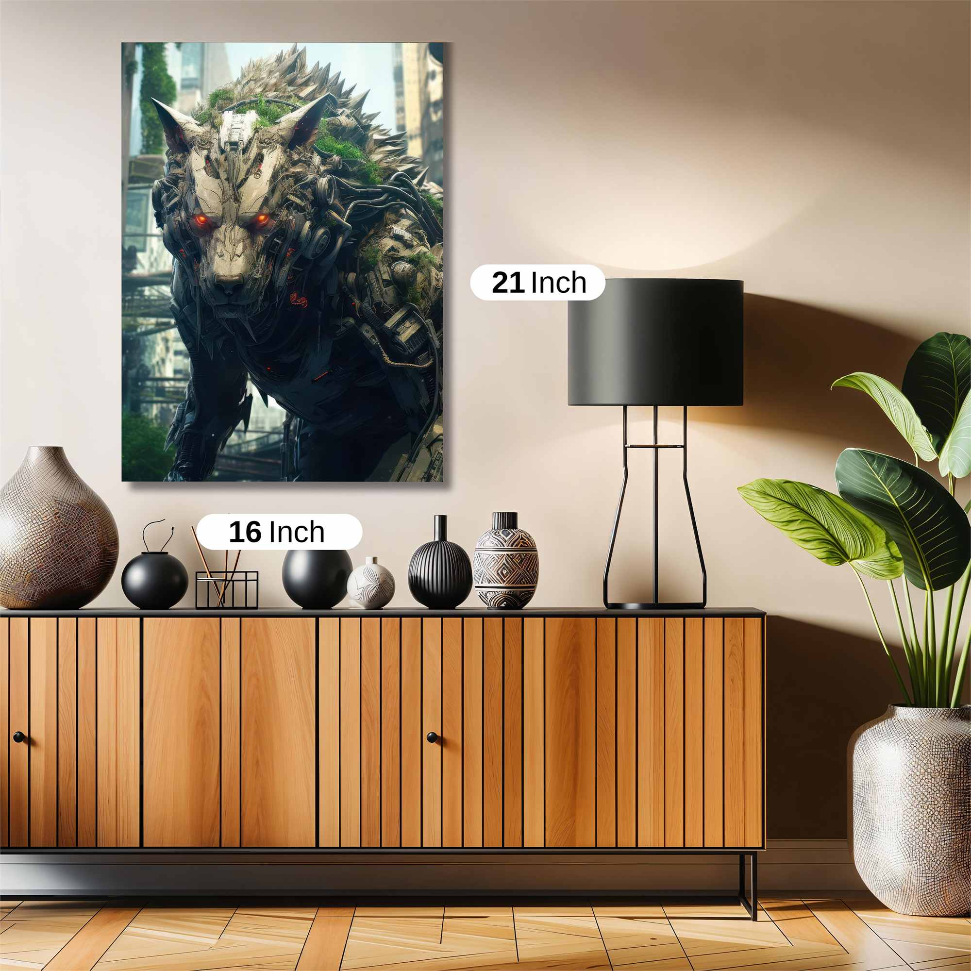 Cyber Beast Safe Wall Magnetic / M