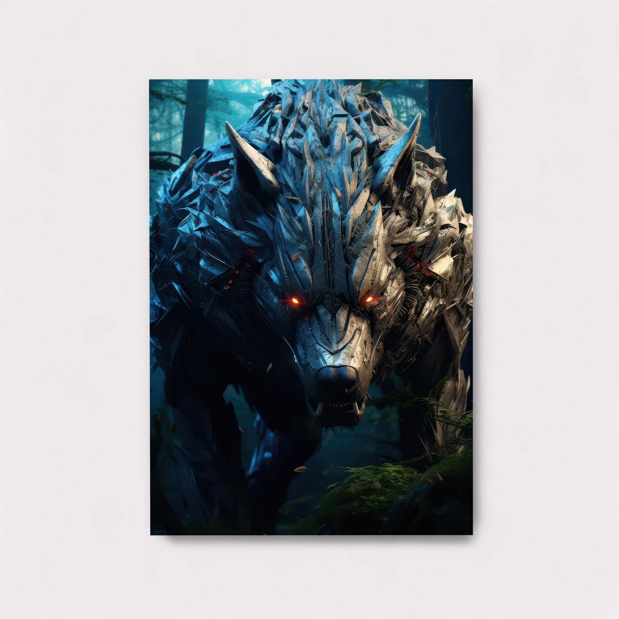 Cyber Wolfstorm Safe Wall Magnetic / M