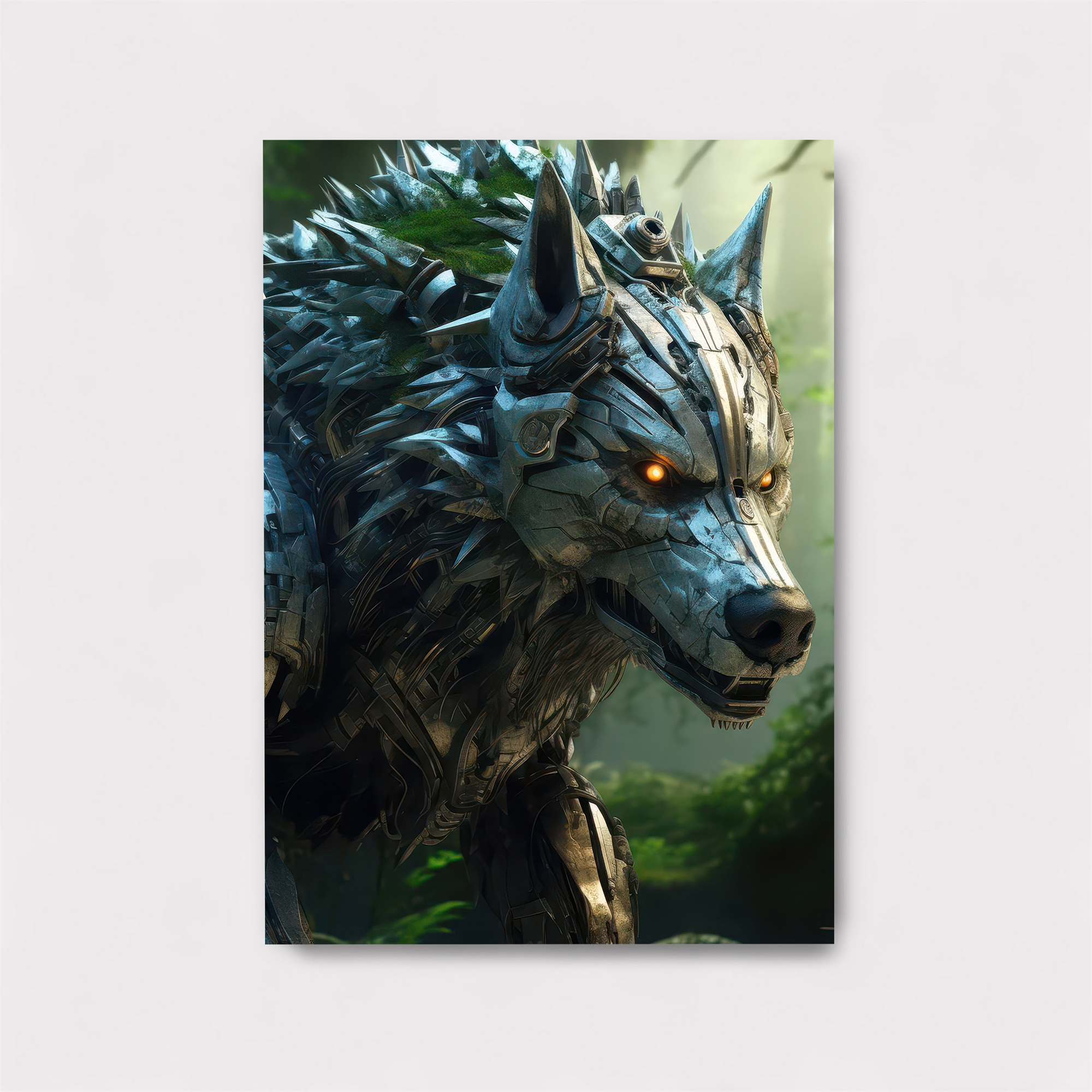 Cyber Lupine Safe Wall Magnetic / M