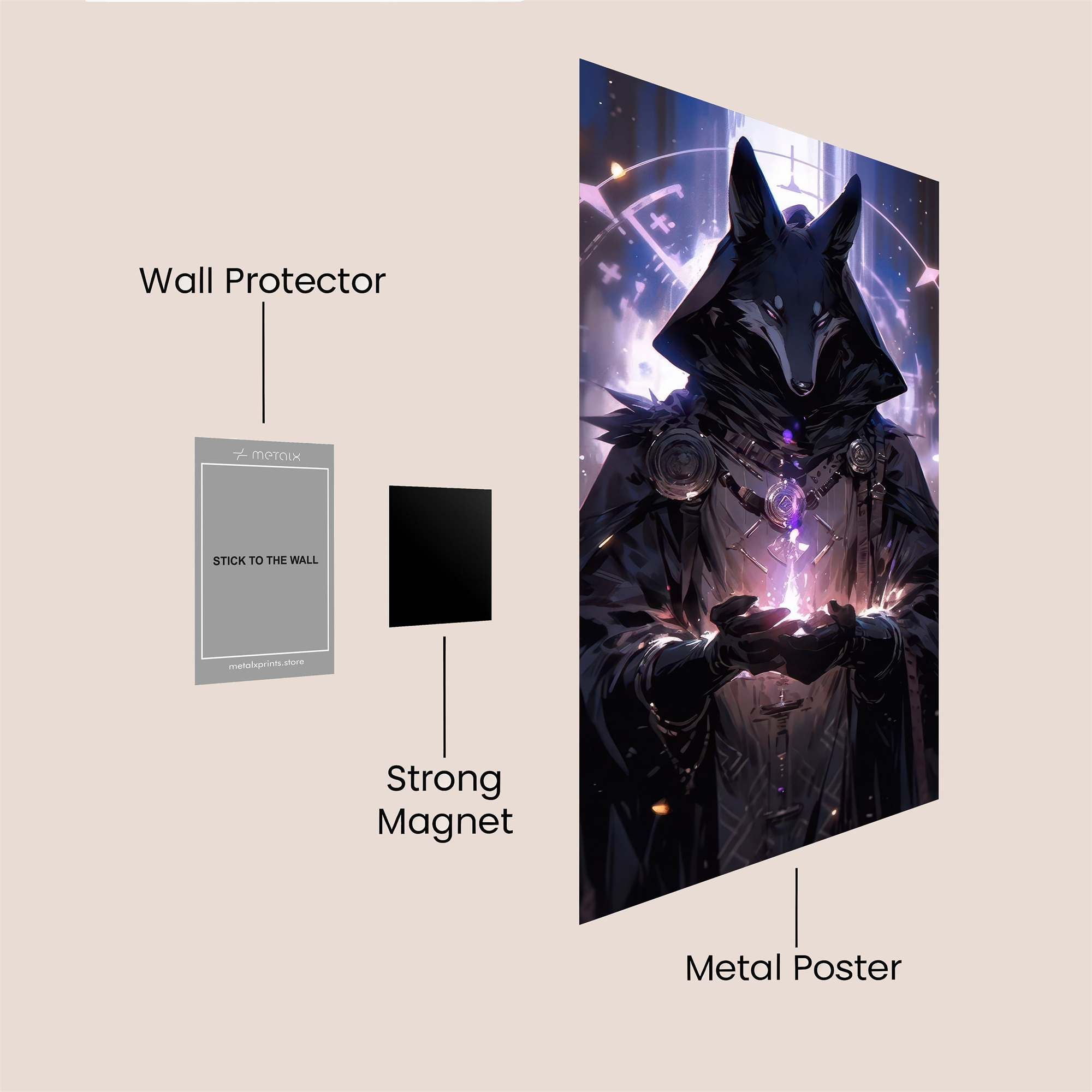 Mystic Convergence Safe Wall Magnetic / M