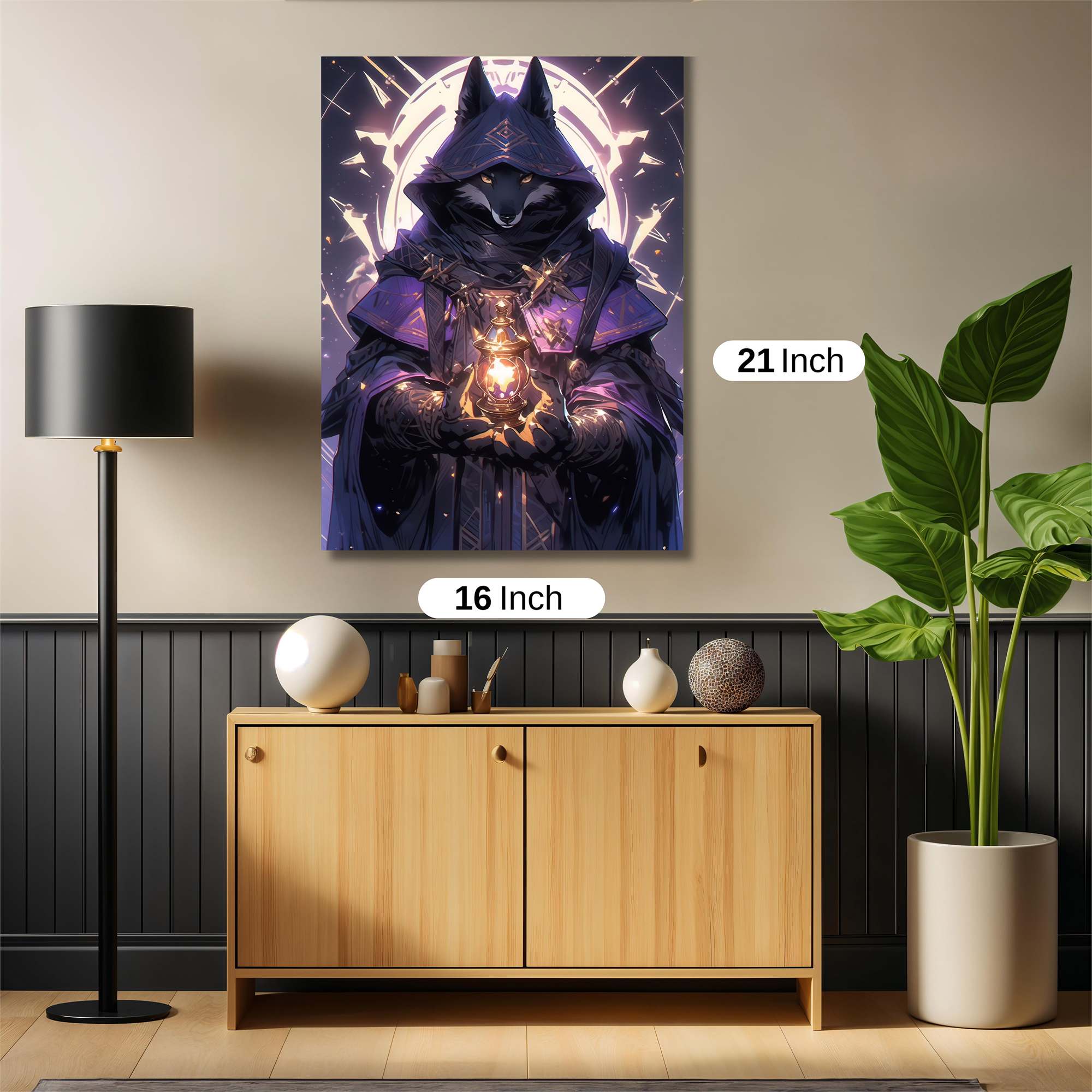 Mystic Luna Safe Wall Magnetic / M