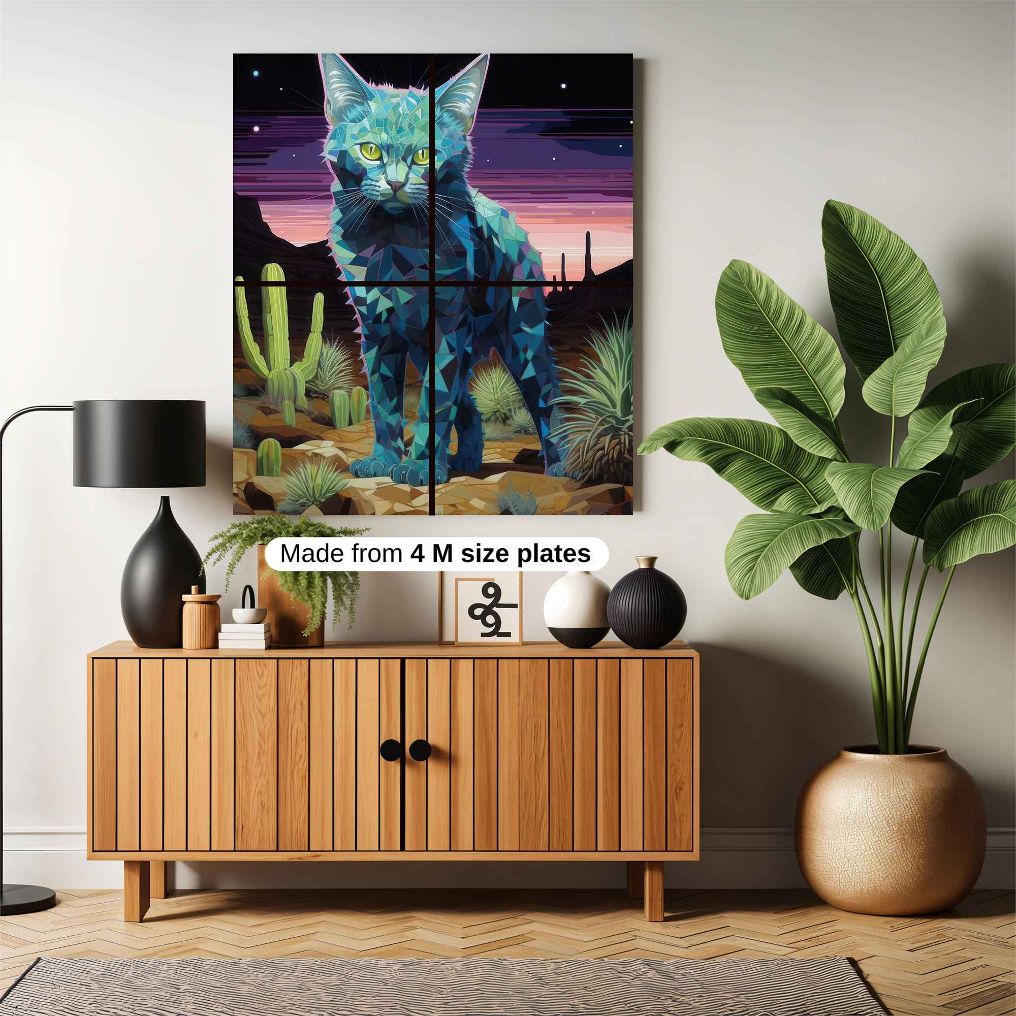 Celestial Cat Safe Wall Magnetic / M