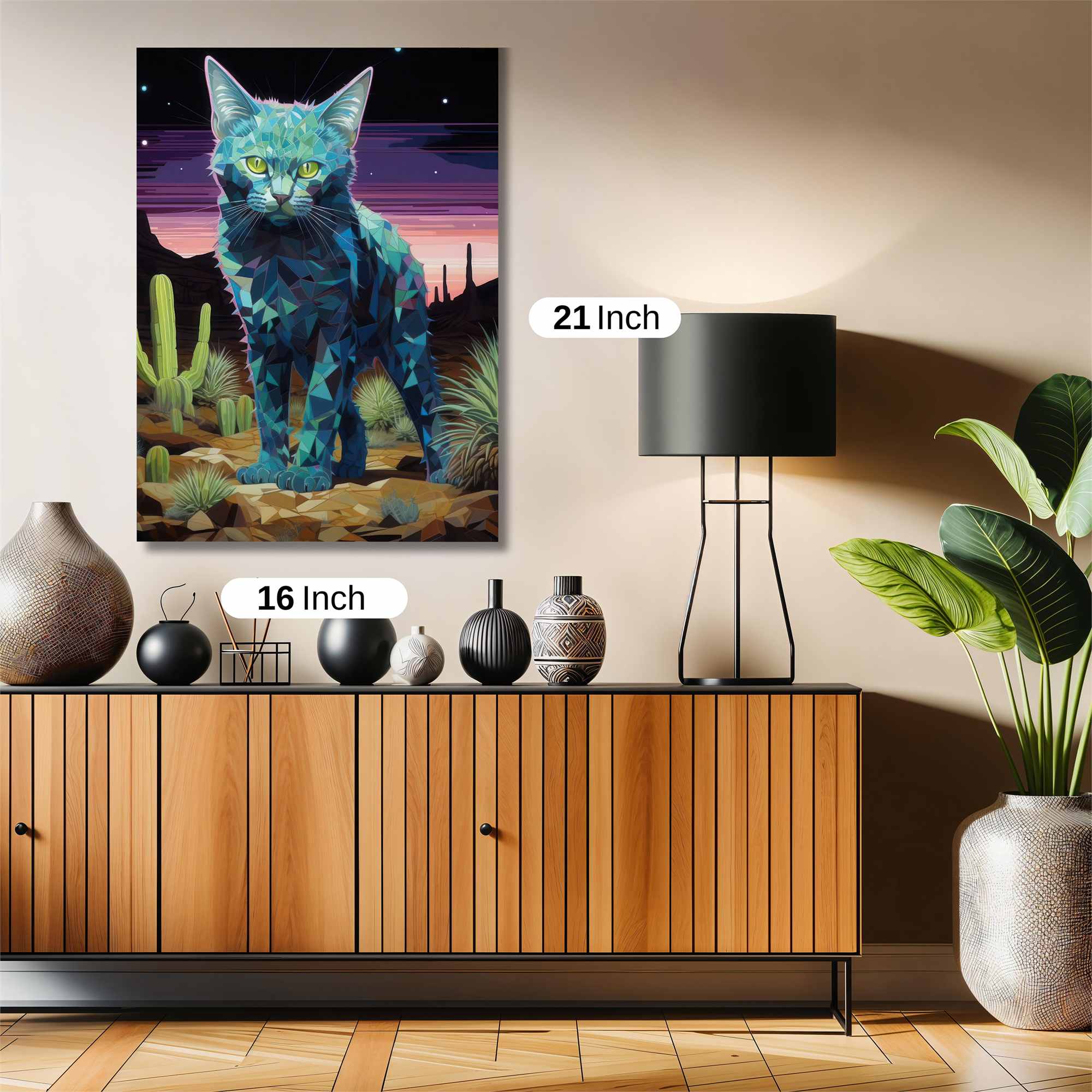 Celestial Cat Safe Wall Magnetic / M