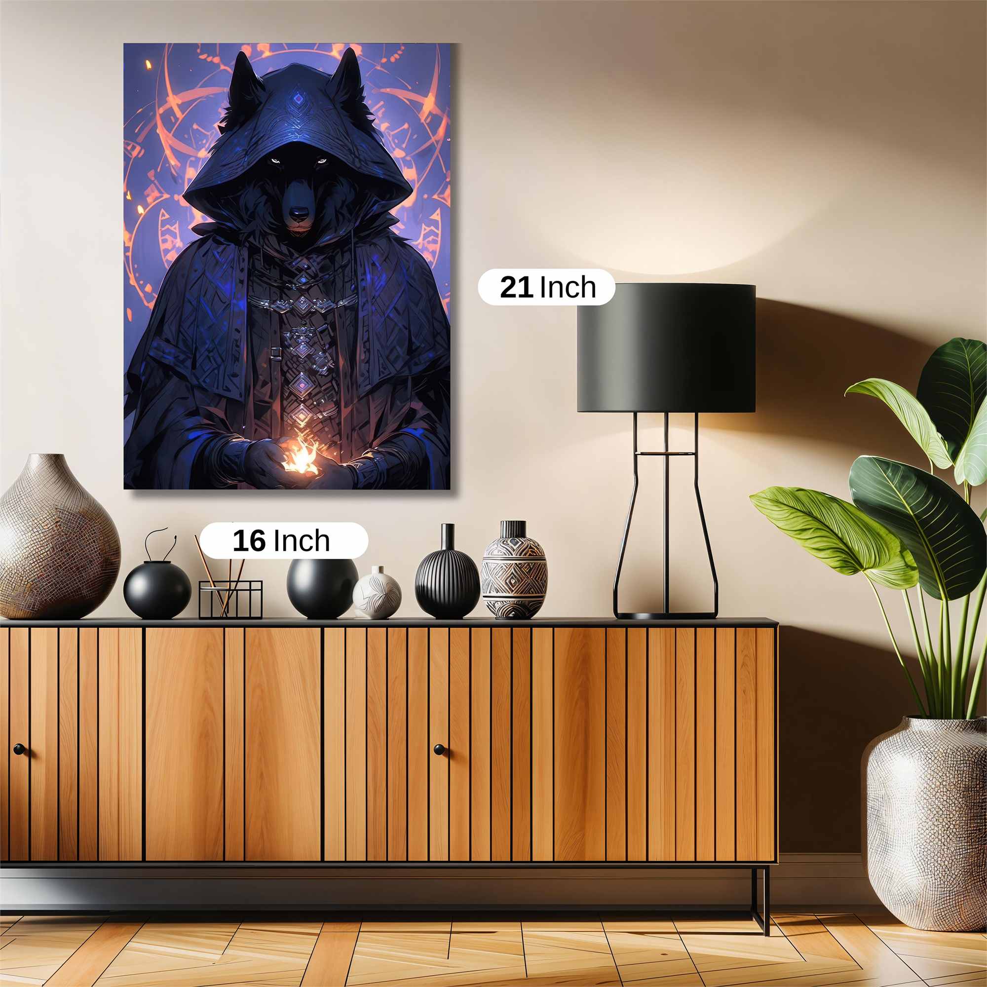 Enigmatic Sorcery Safe Wall Magnetic / M