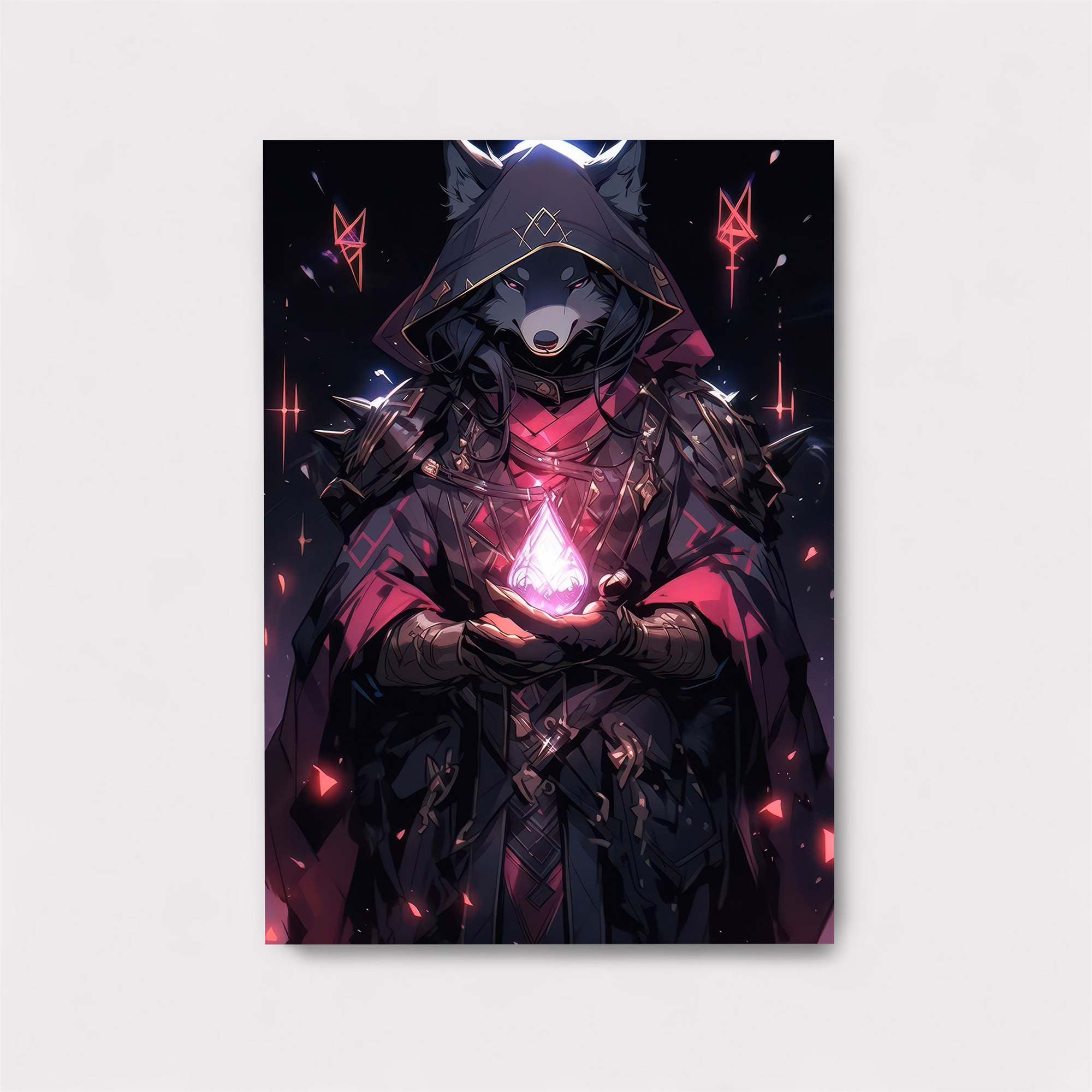 Lupine Enchantment Safe Wall Magnetic / M