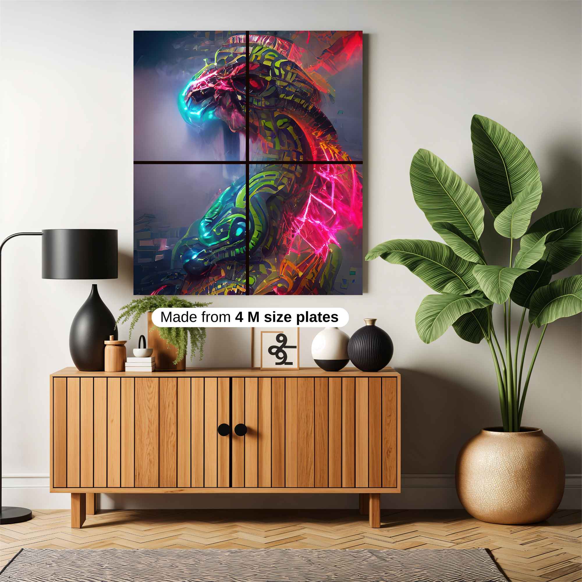 Serpent Brilliance Safe Wall Magnetic / M