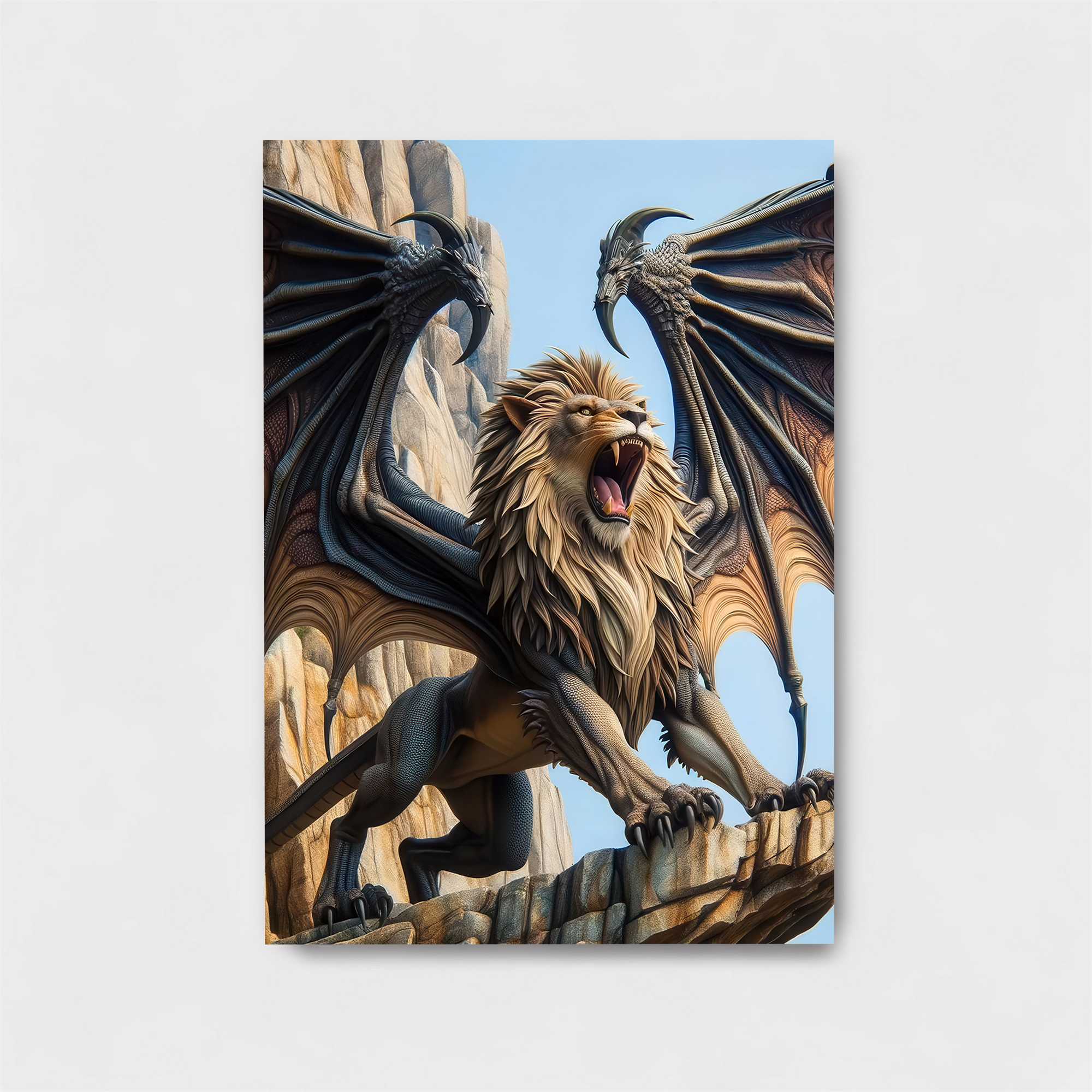 Mythical Roar Safe Wall Magnetic / M