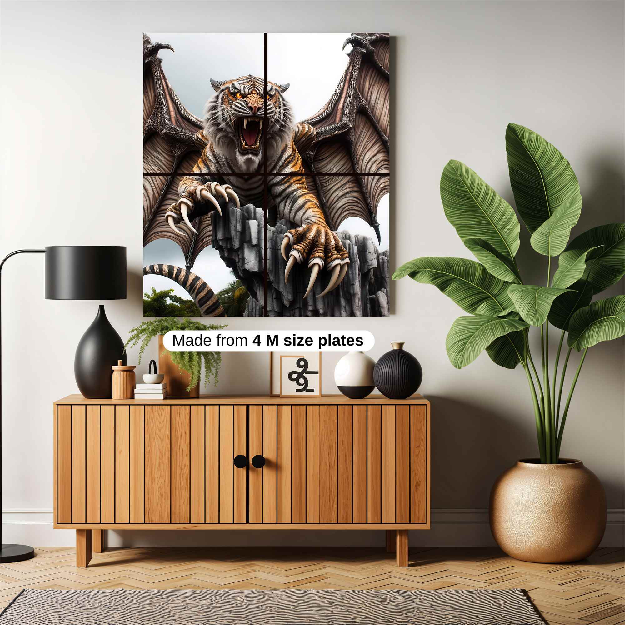 Tiger Roarwave Safe Wall Magnetic / M