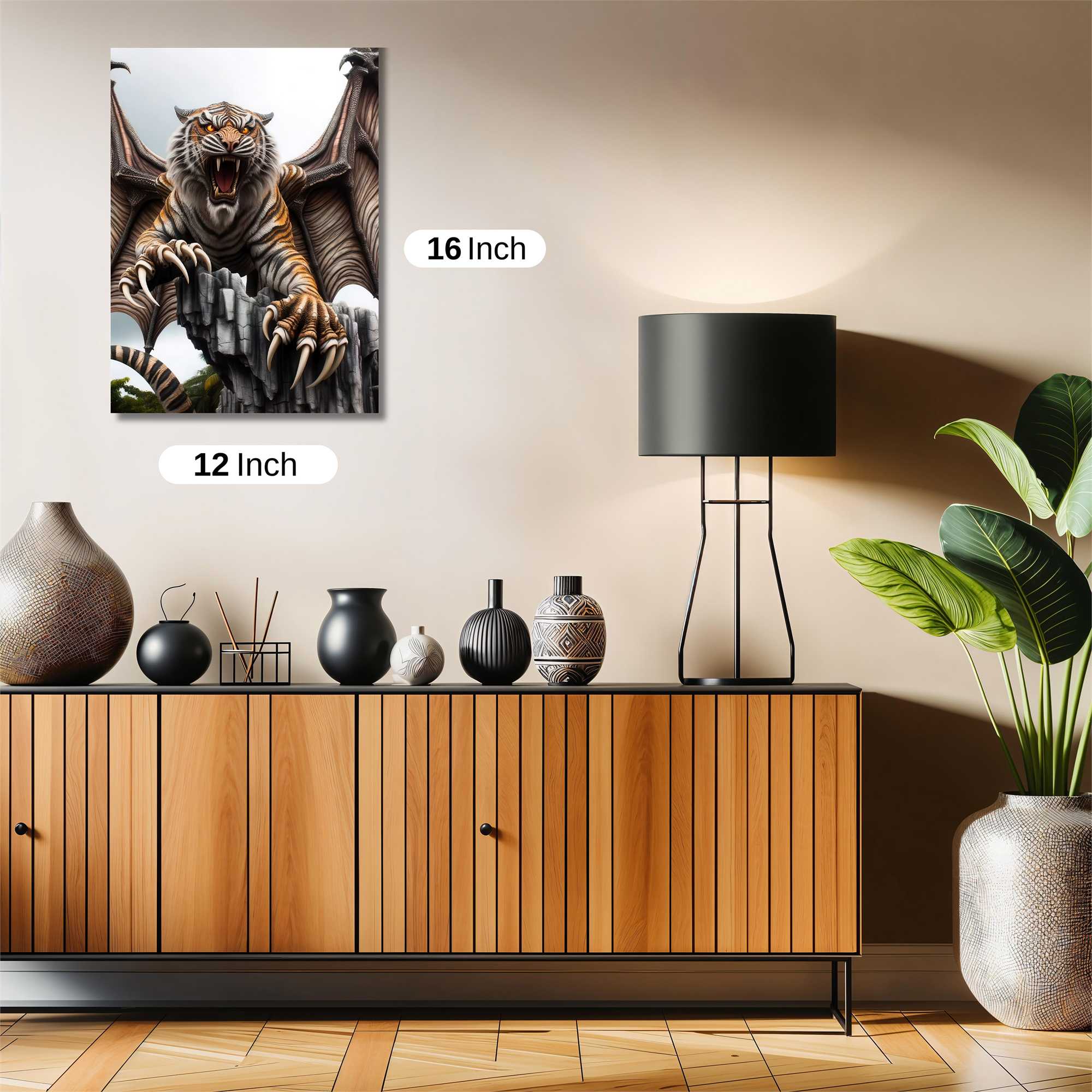 Tiger Roarwave Safe Wall Magnetic / M