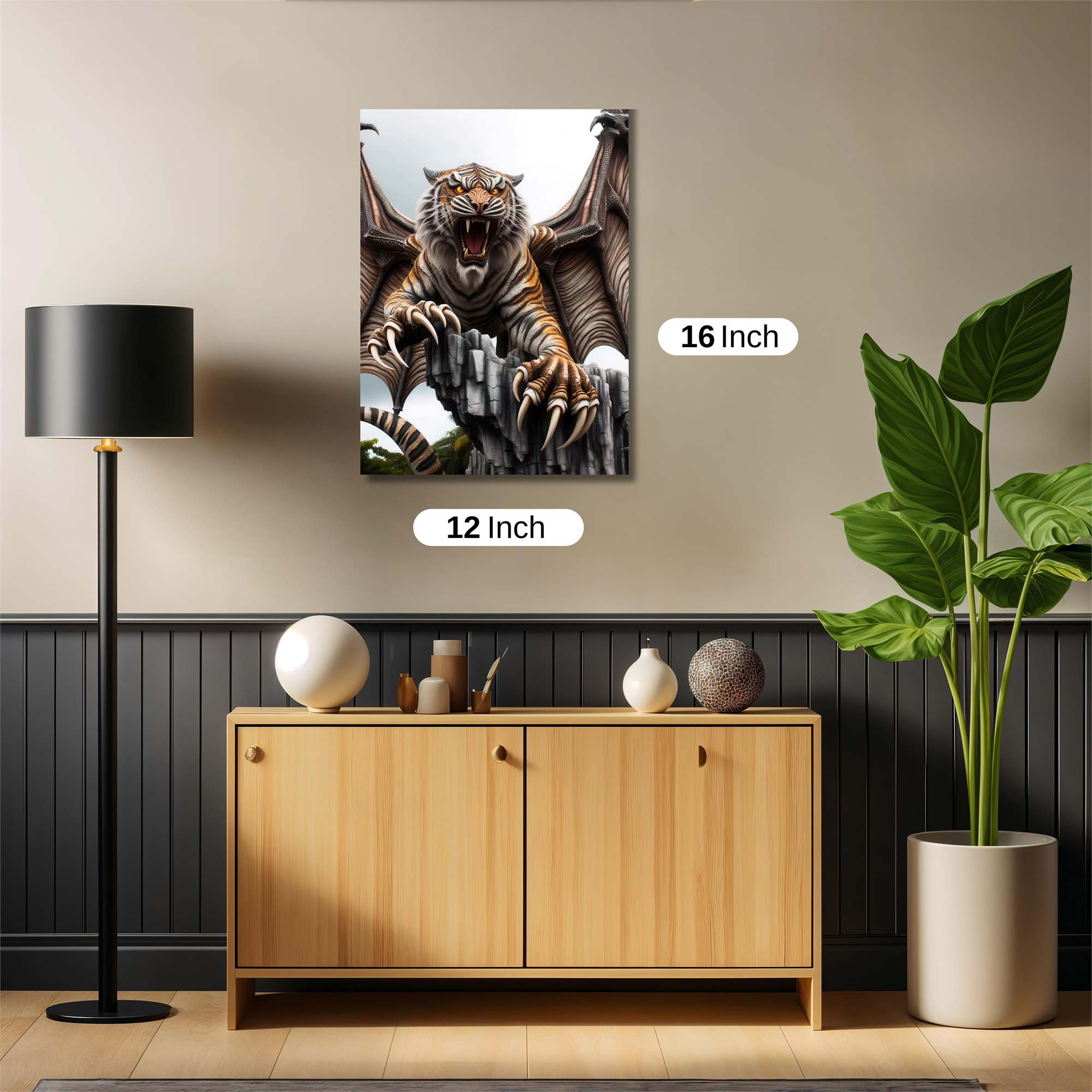 Tiger Roarwave Safe Wall Magnetic / M