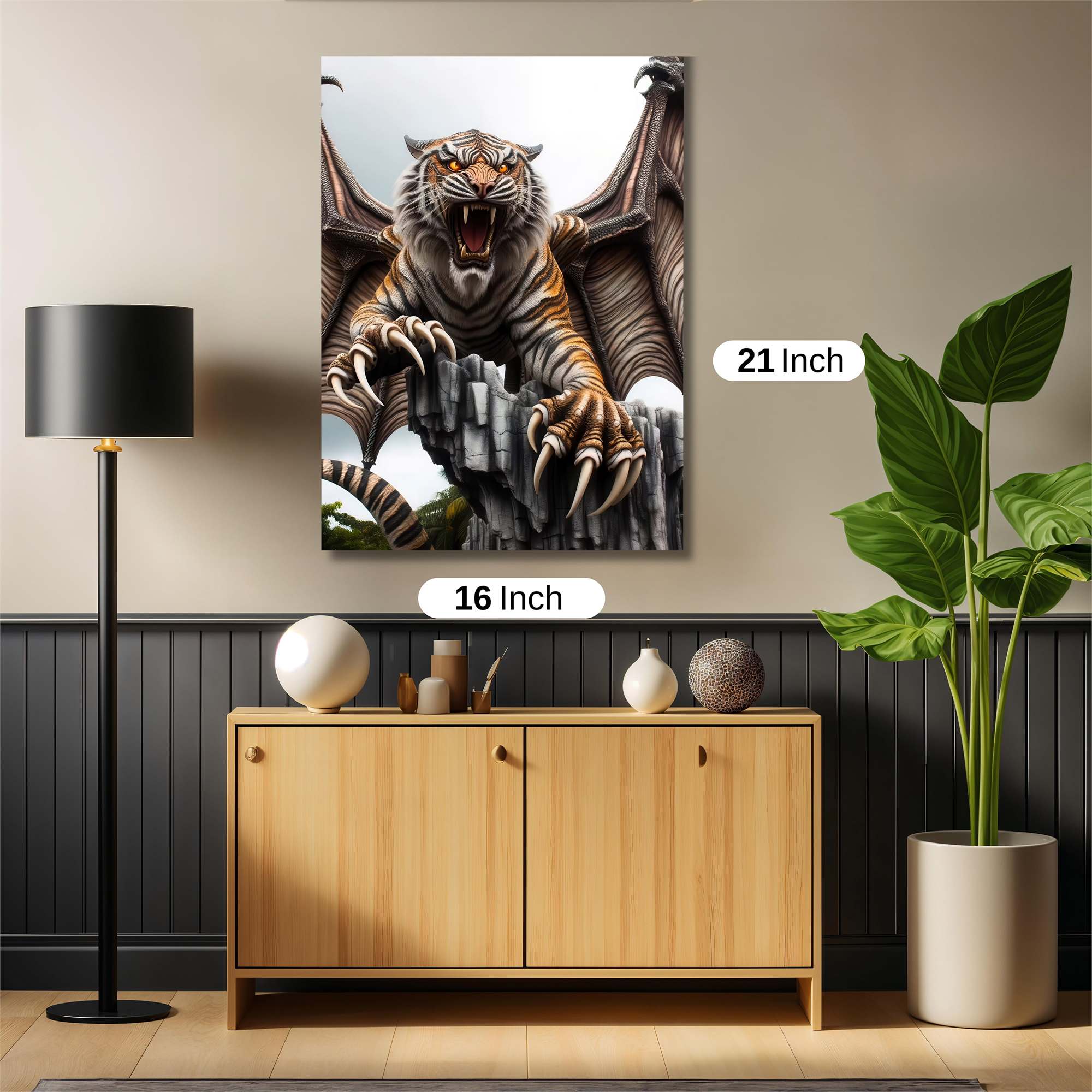 Tiger Roarwave Safe Wall Magnetic / M