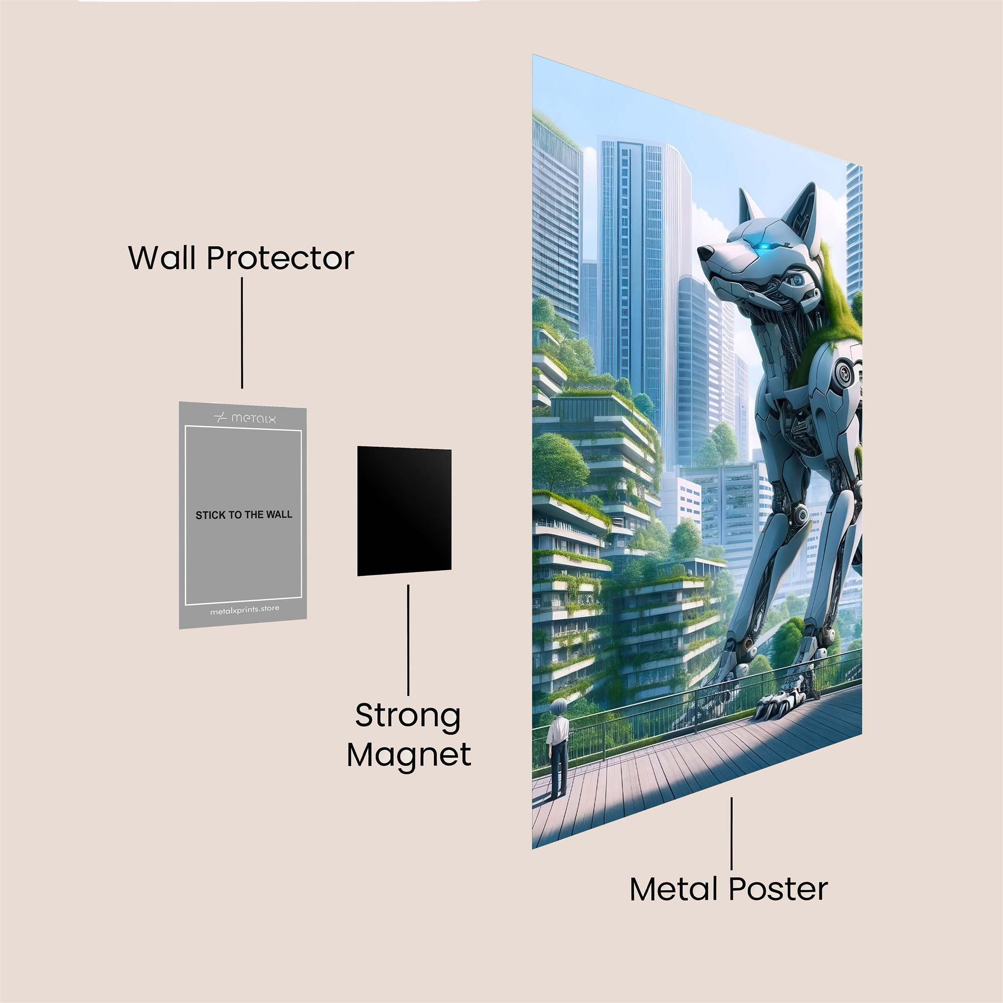 Nightwing Electric Safe Wall Magnetic / M