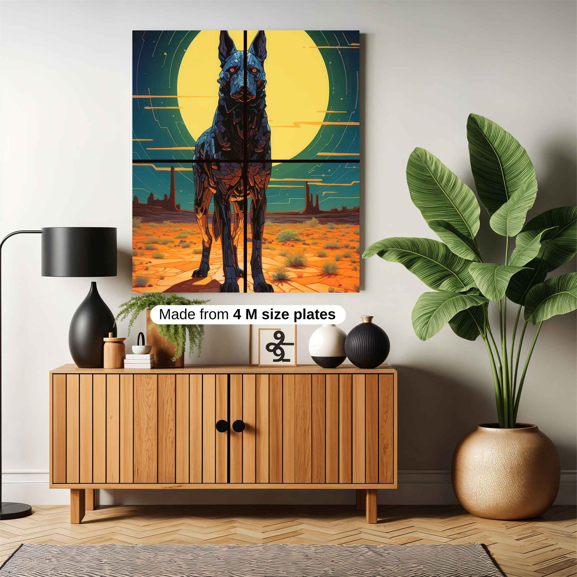 Cyber Canine Safe Wall Magnetic / M