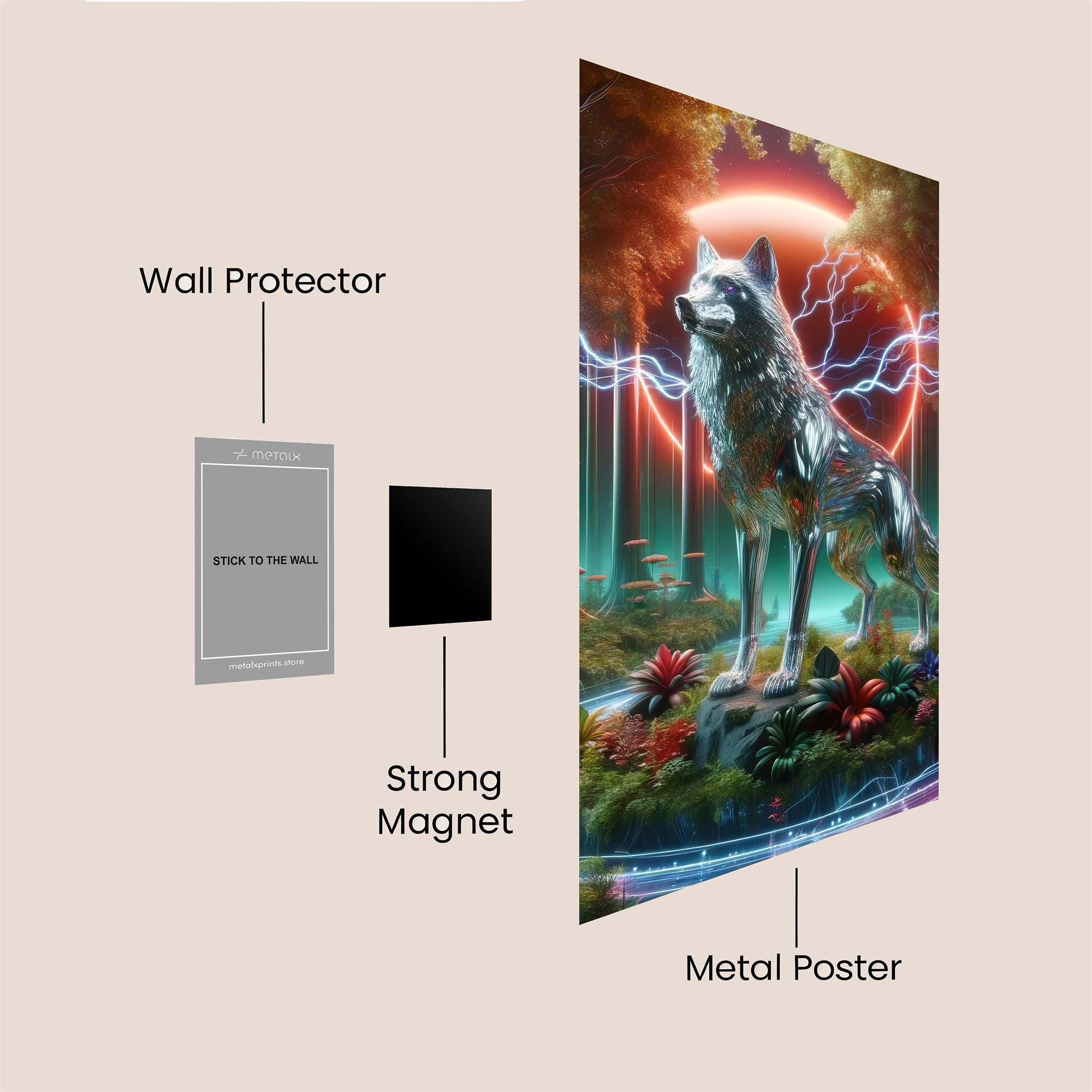 Galactus Majestic Safe Wall Magnetic / M