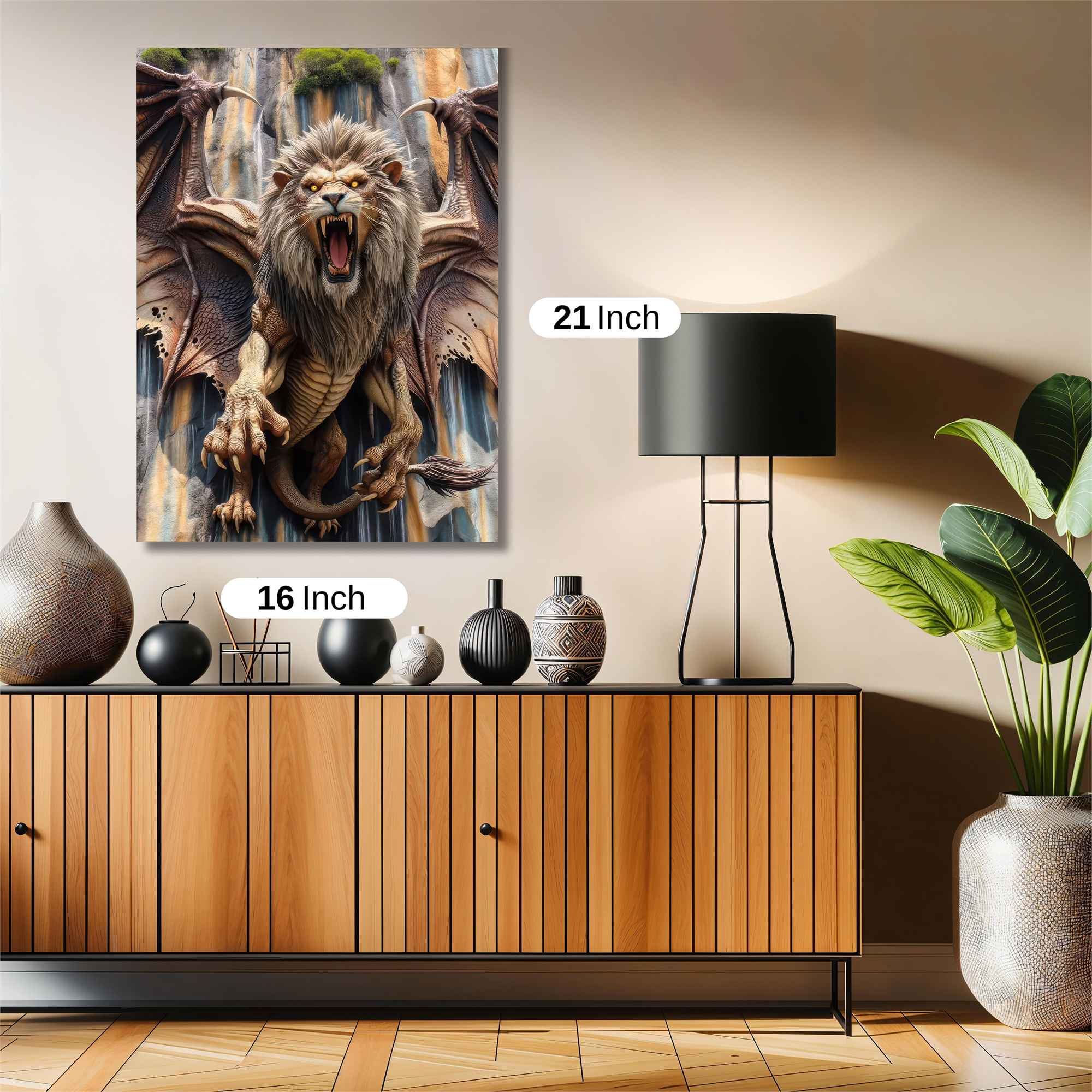 Beast Roar Safe Wall Magnetic / M