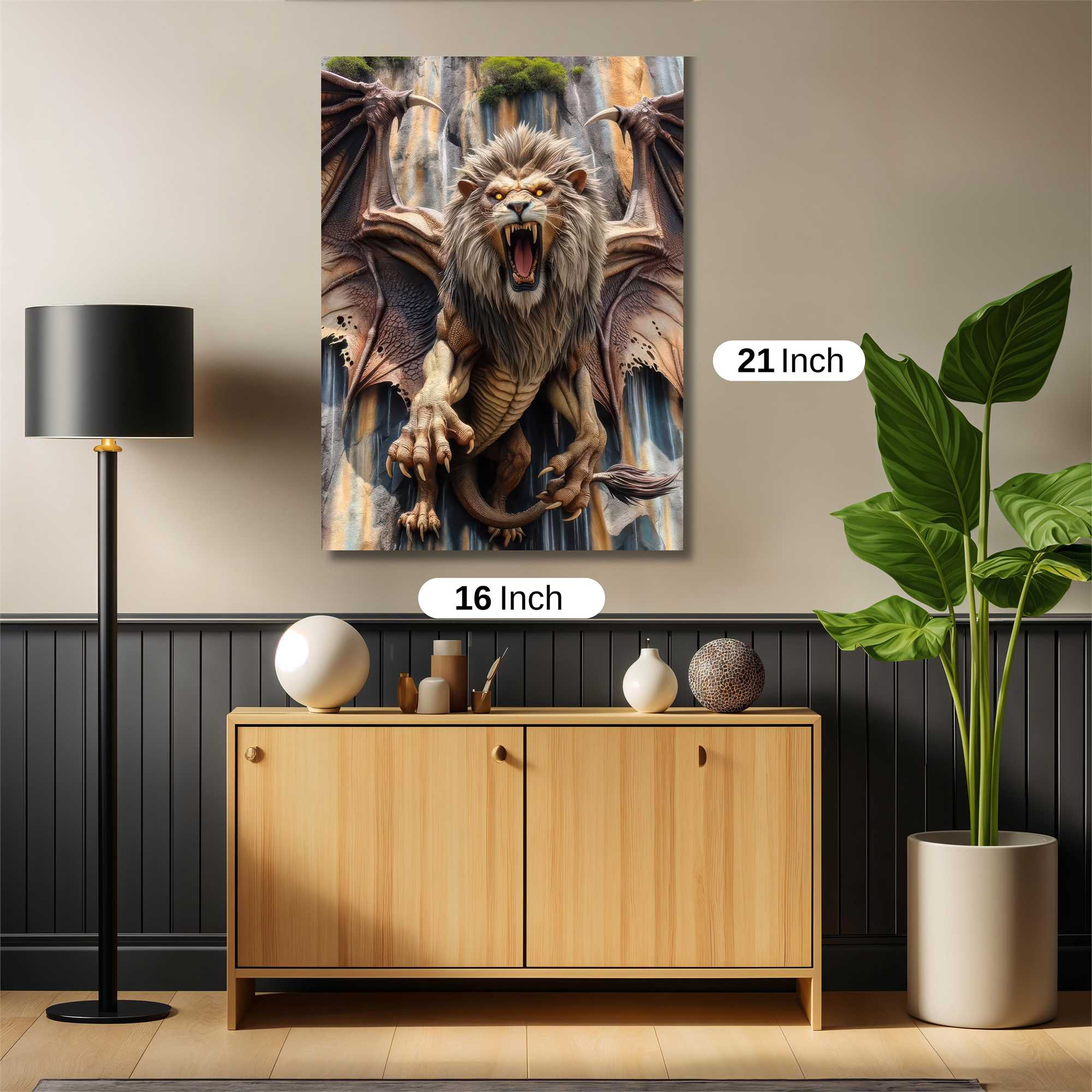 Beast Roar Safe Wall Magnetic / M