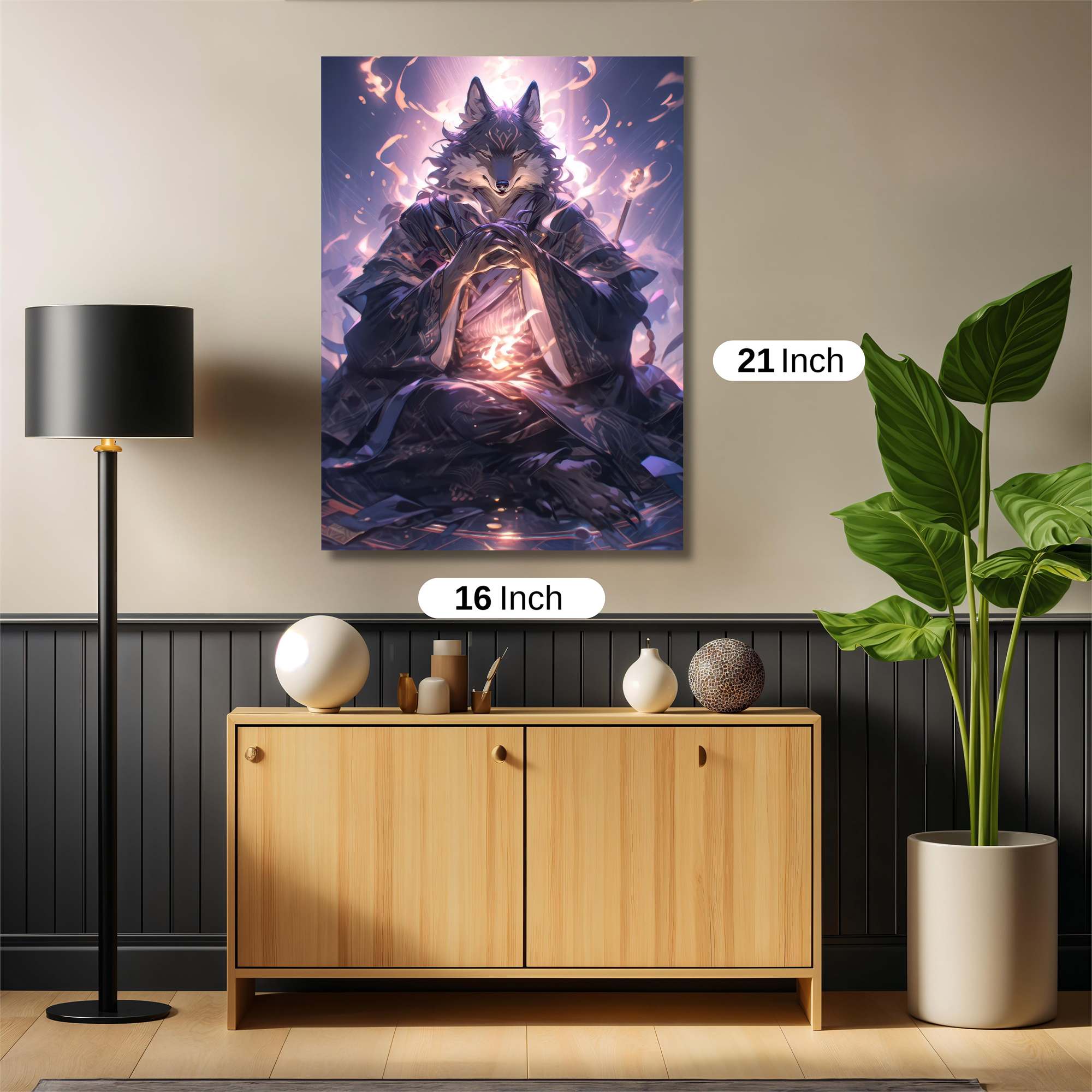 Lupine Serenity Safe Wall Magnetic / M