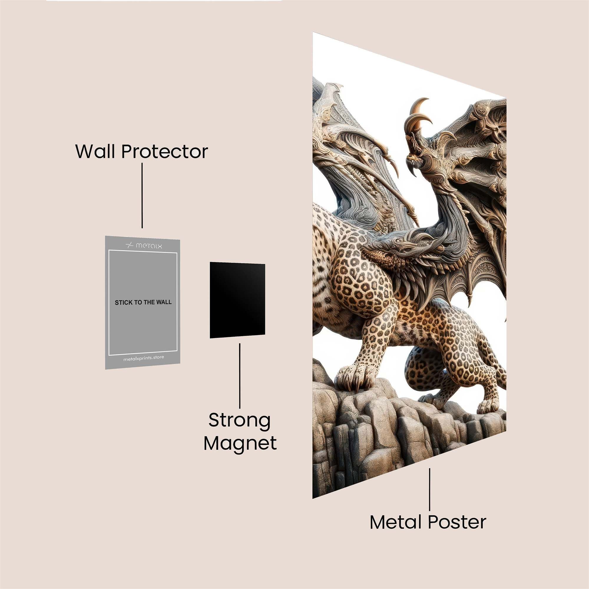 Chimera Roar Safe Wall Magnetic / M