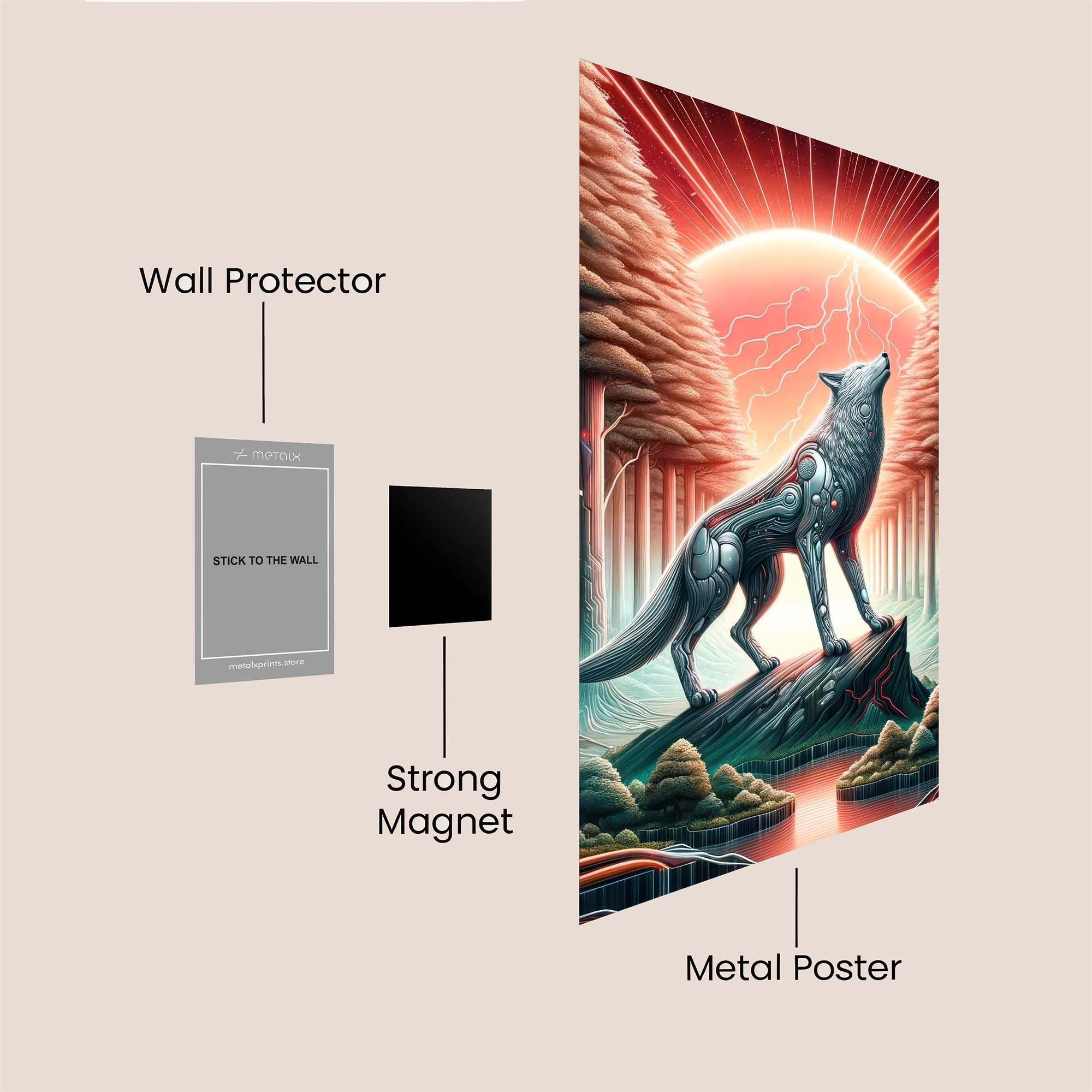 Galactus Cosmic Safe Wall Magnetic / M