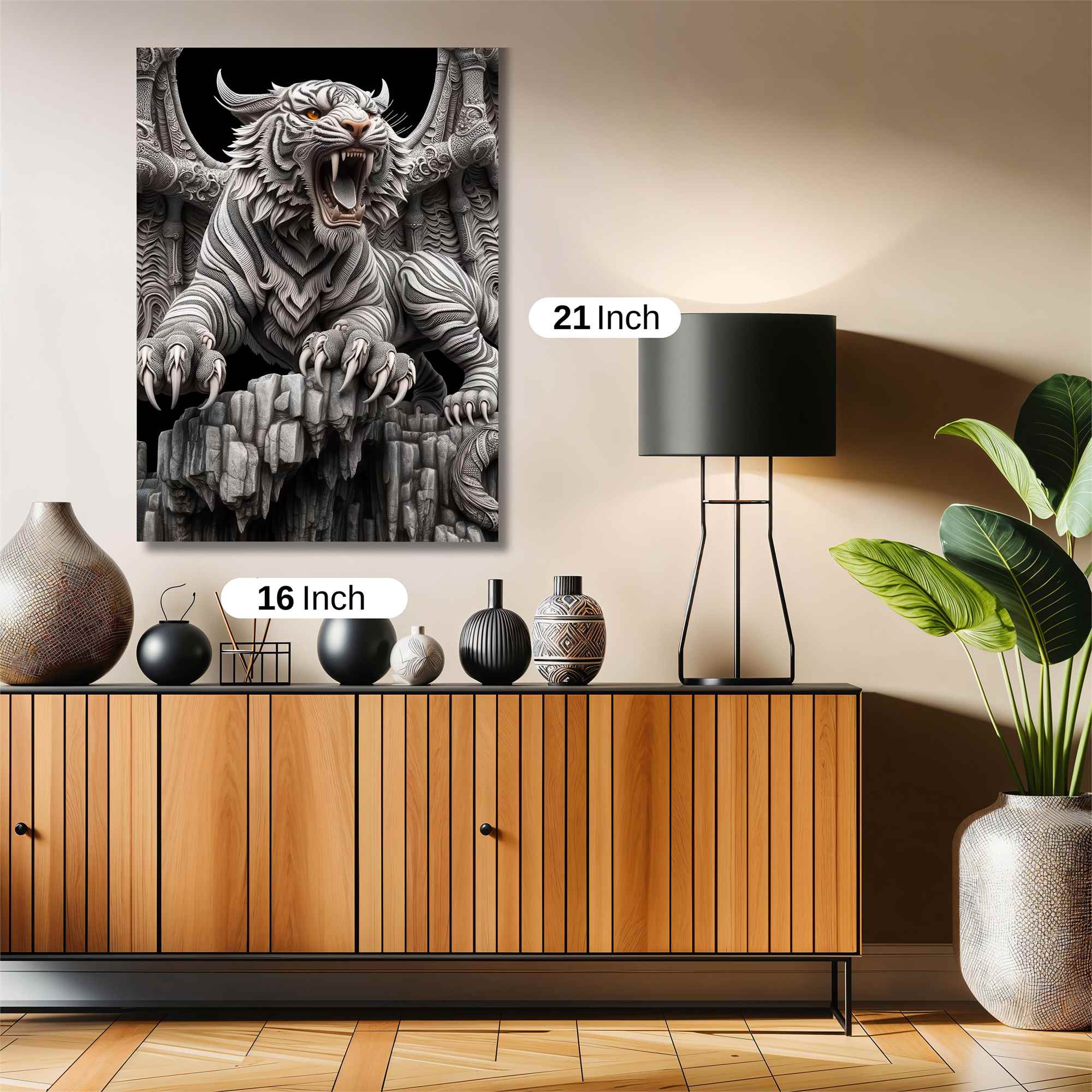 Tiger Majesty Safe Wall Magnetic / M