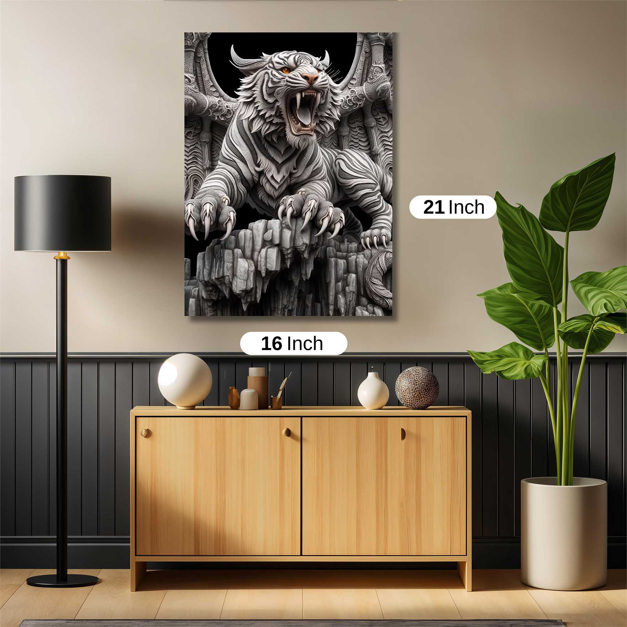 Tiger Majesty Safe Wall Magnetic / M