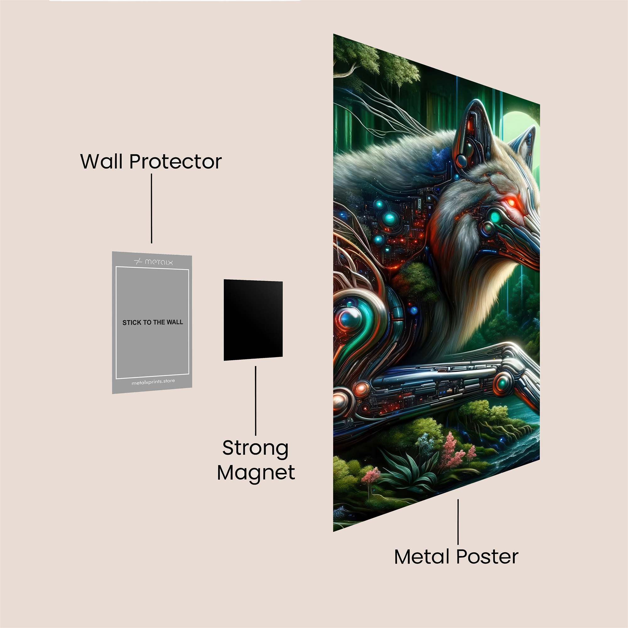 Magneto Majestic Safe Wall Magnetic / M