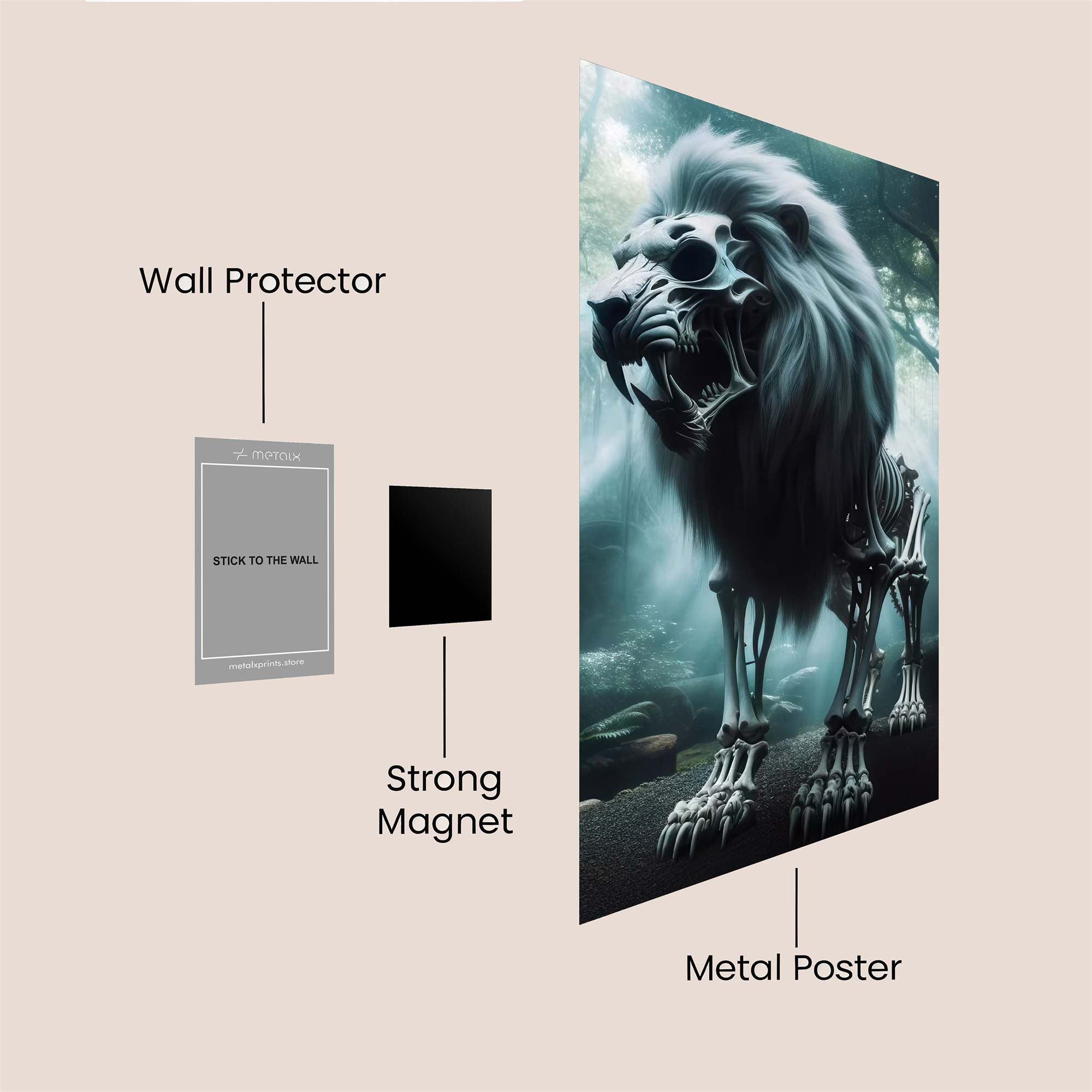 Goku Unleashed Safe Wall Magnetic / M