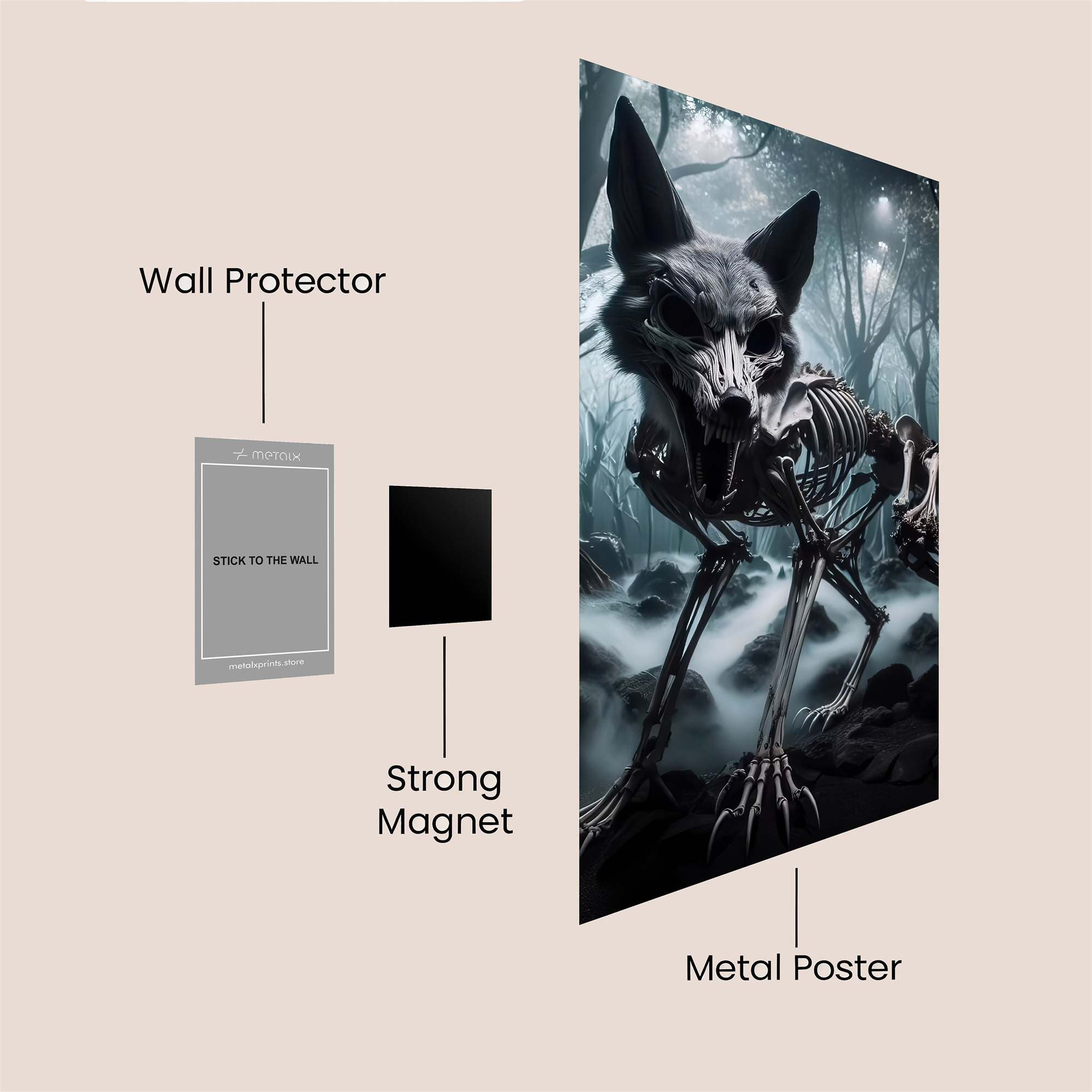 Poison Enchantress Safe Wall Magnetic / M