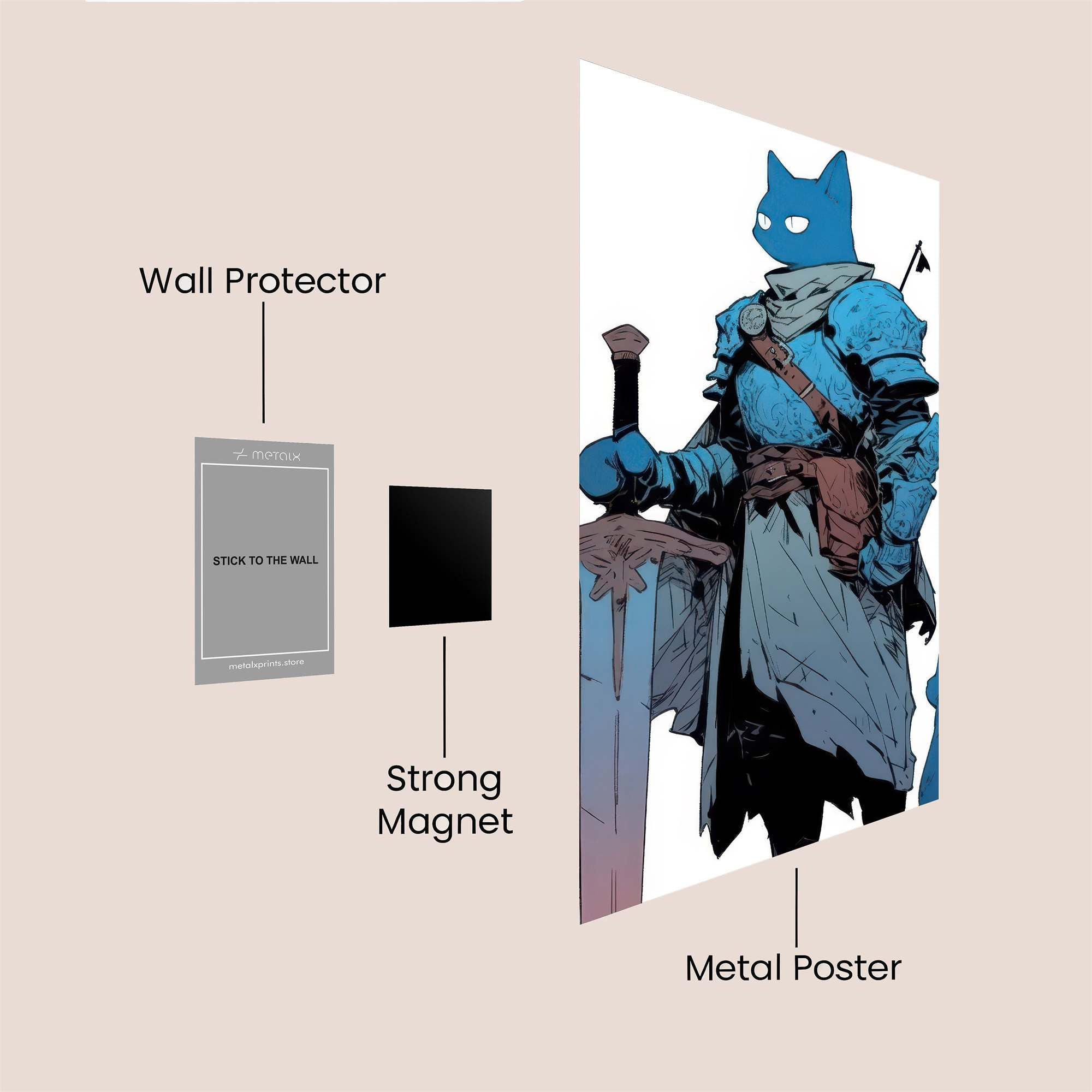 Feline Valor Safe Wall Magnetic / M