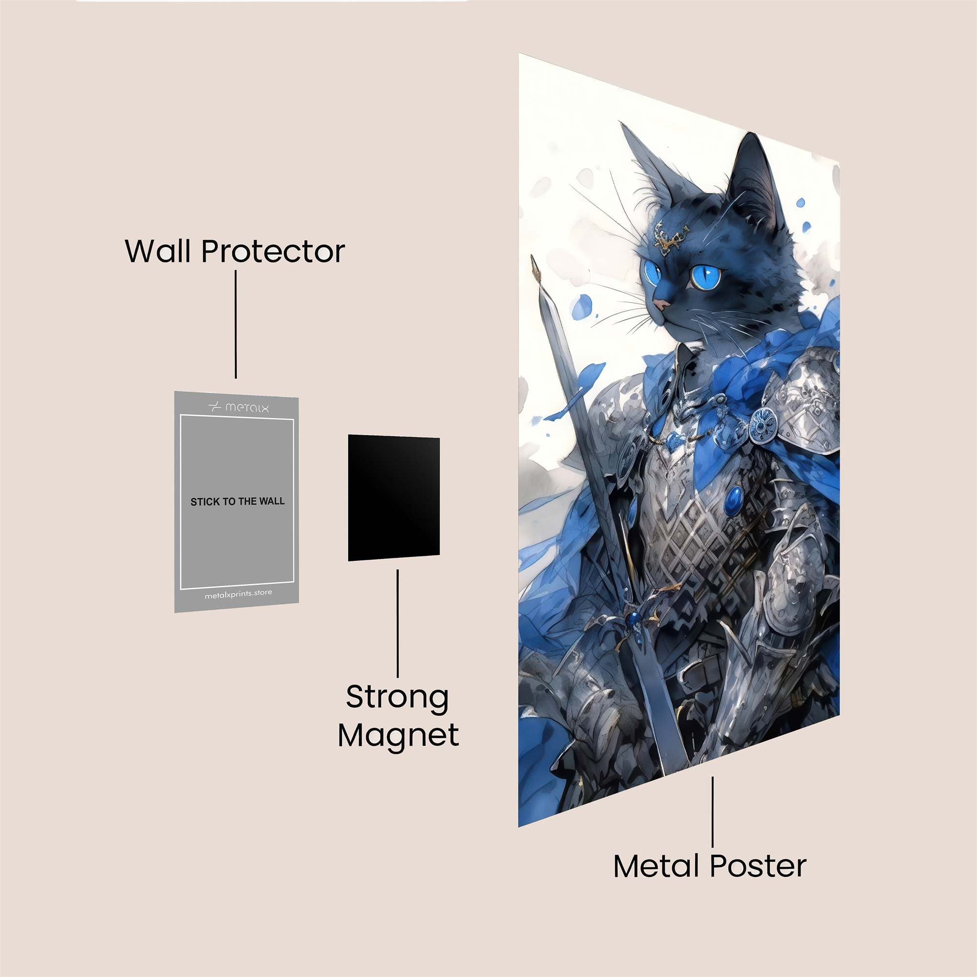 Feline Valor Safe Wall Magnetic / M