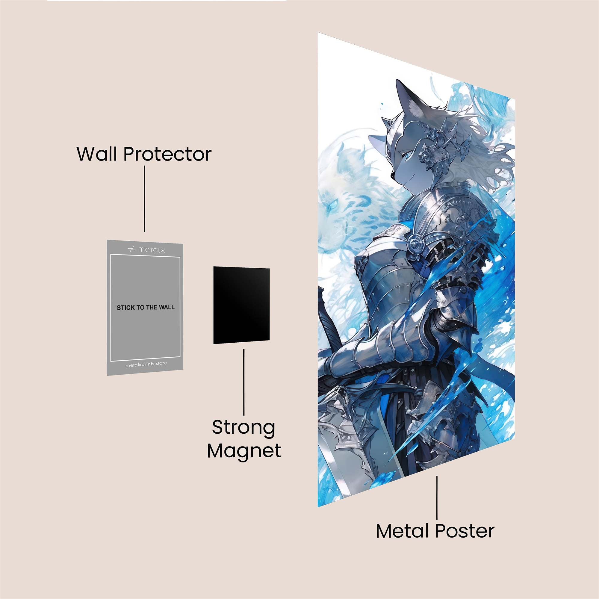 Feline Valor Safe Wall Magnetic / M