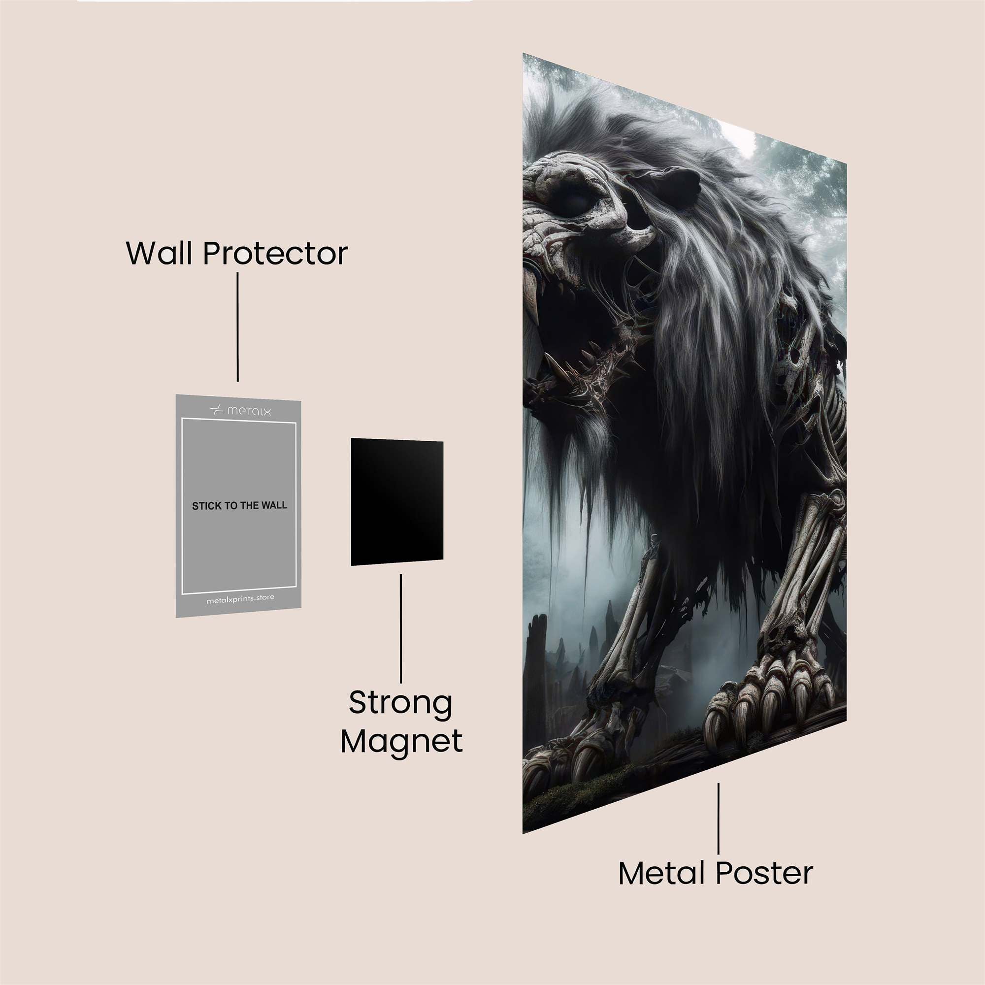 Magneto Majestic Safe Wall Magnetic / M