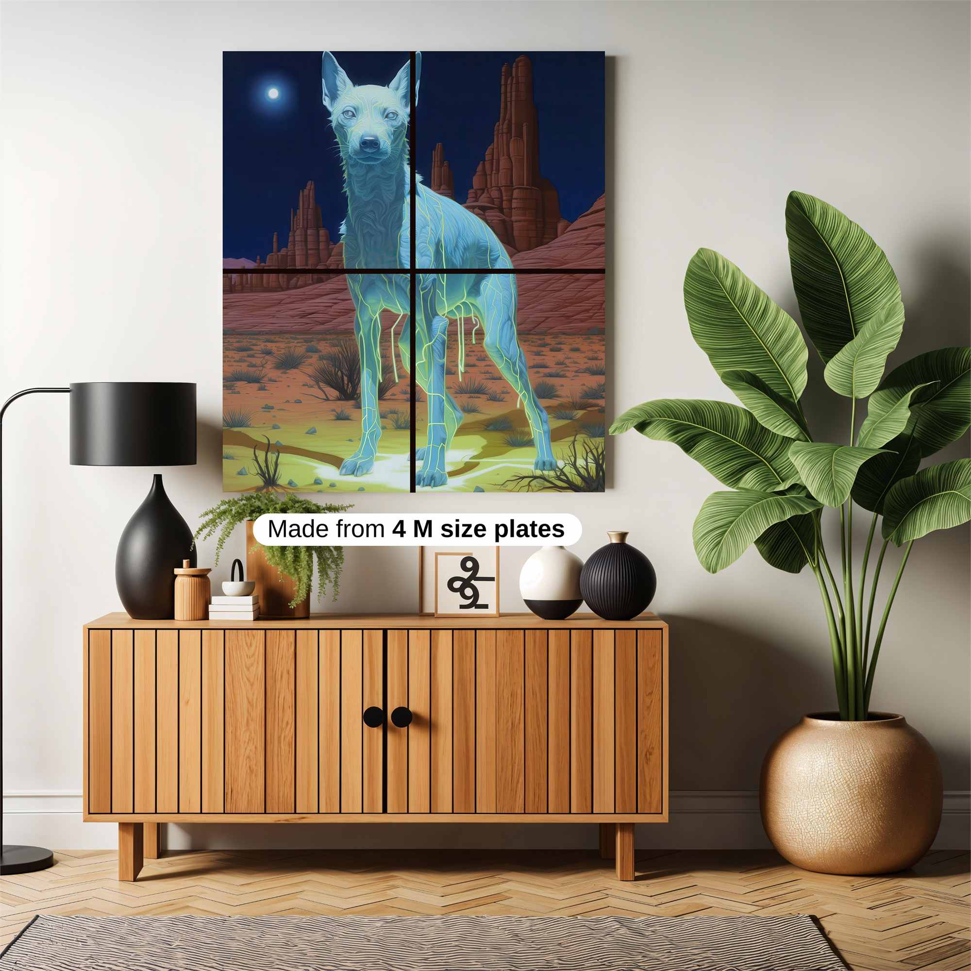 Luminous Sentinel Safe Wall Magnetic / M