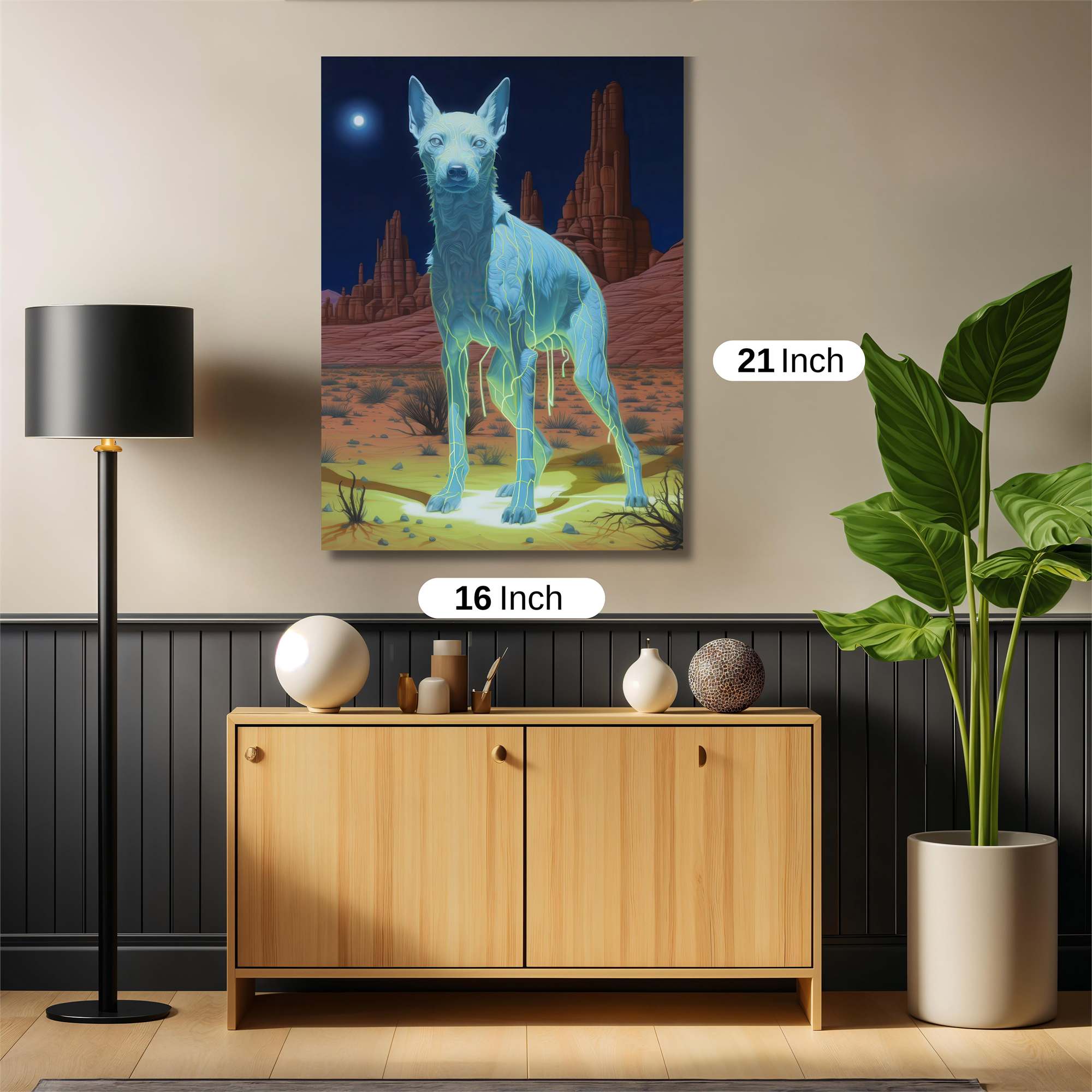 Luminous Sentinel Safe Wall Magnetic / M