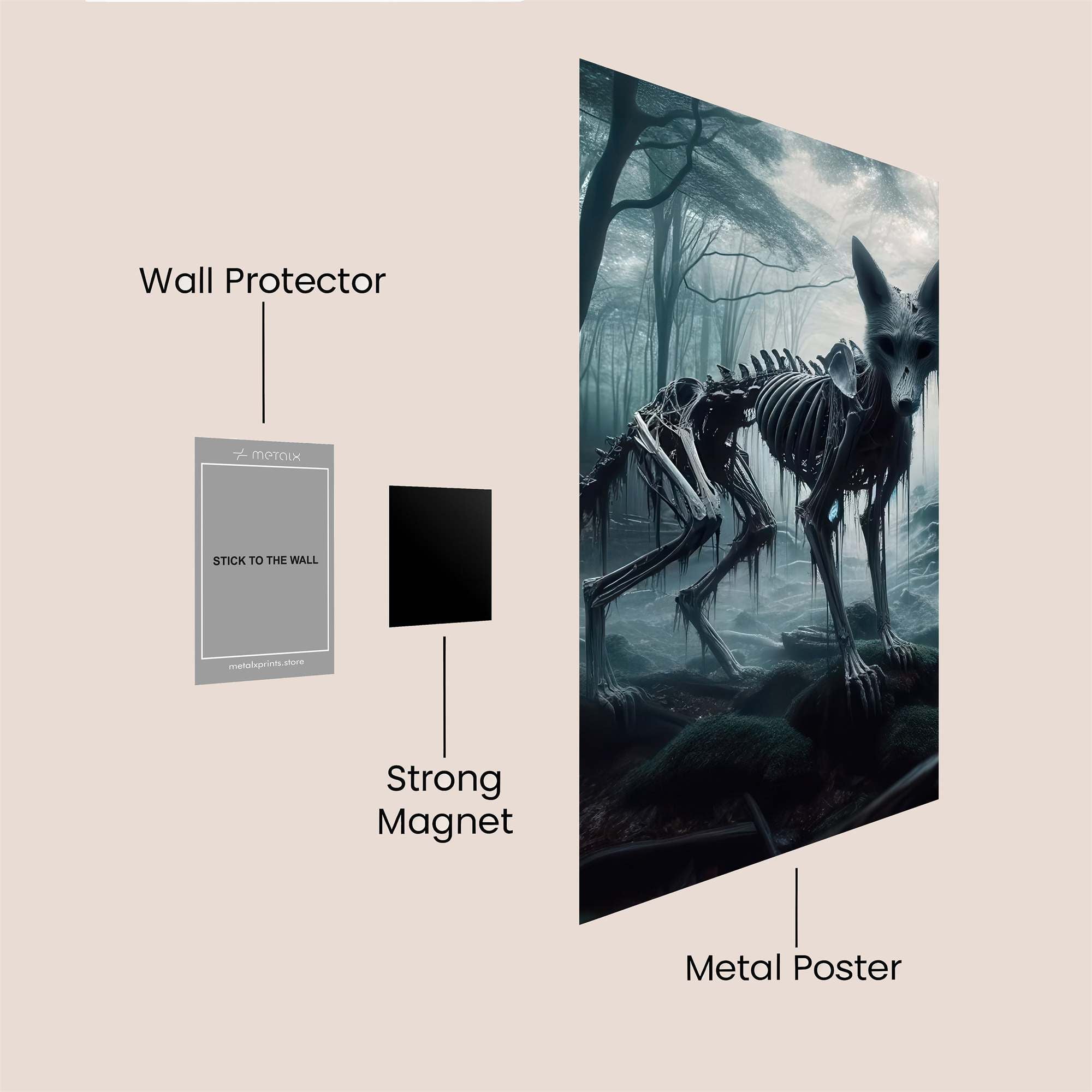 Vader Intense Safe Wall Magnetic / M