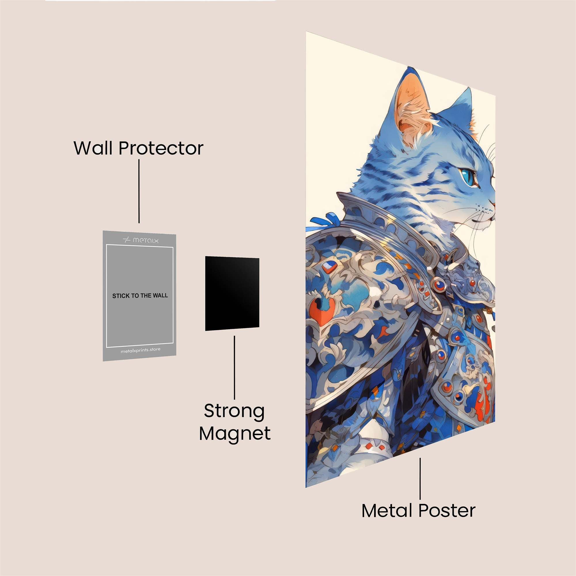 Feline Valor Safe Wall Magnetic / M