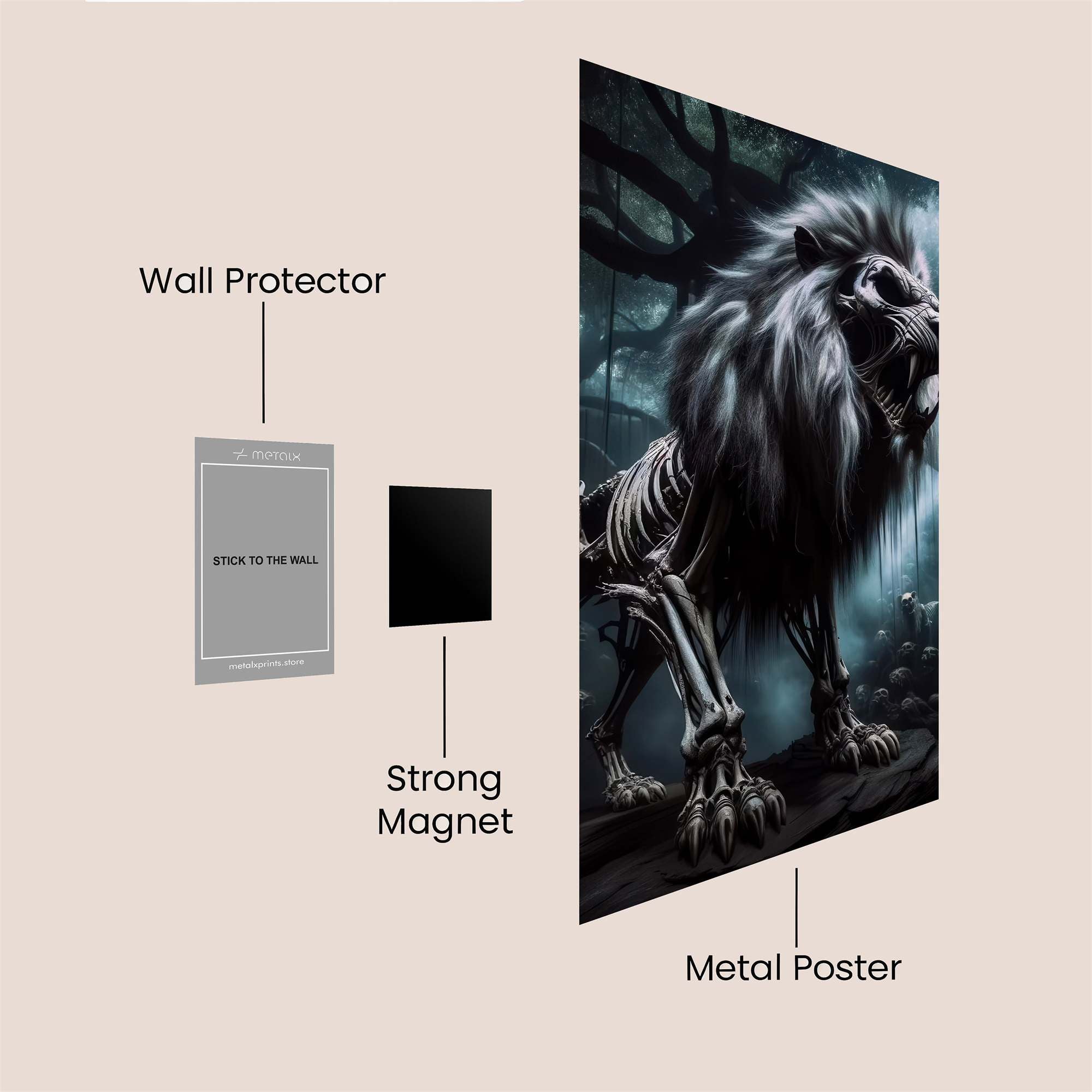 Forest Enchantress Safe Wall Magnetic / M
