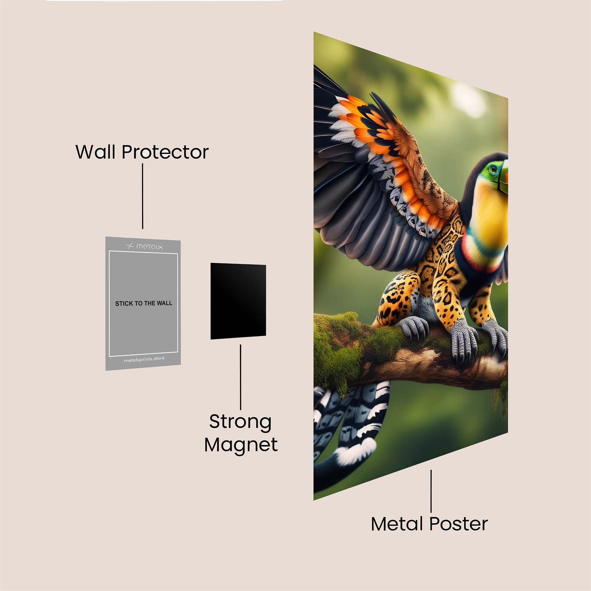 Hybrid Whimsy Safe Wall Magnetic / M