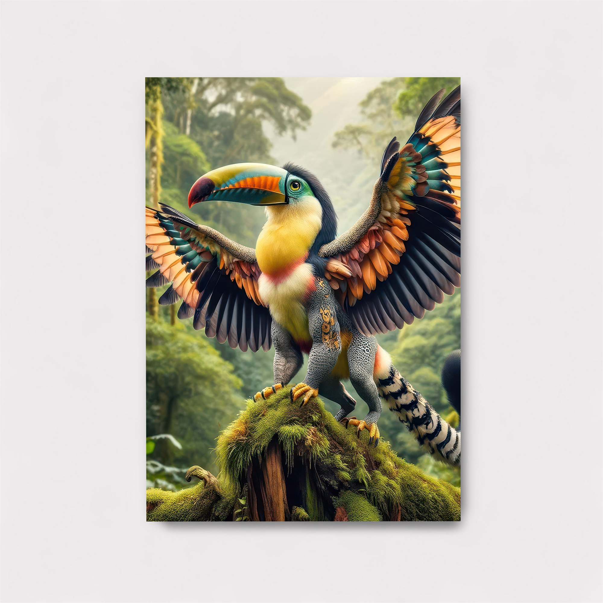 Tropical Majesty Safe Wall Magnetic / M