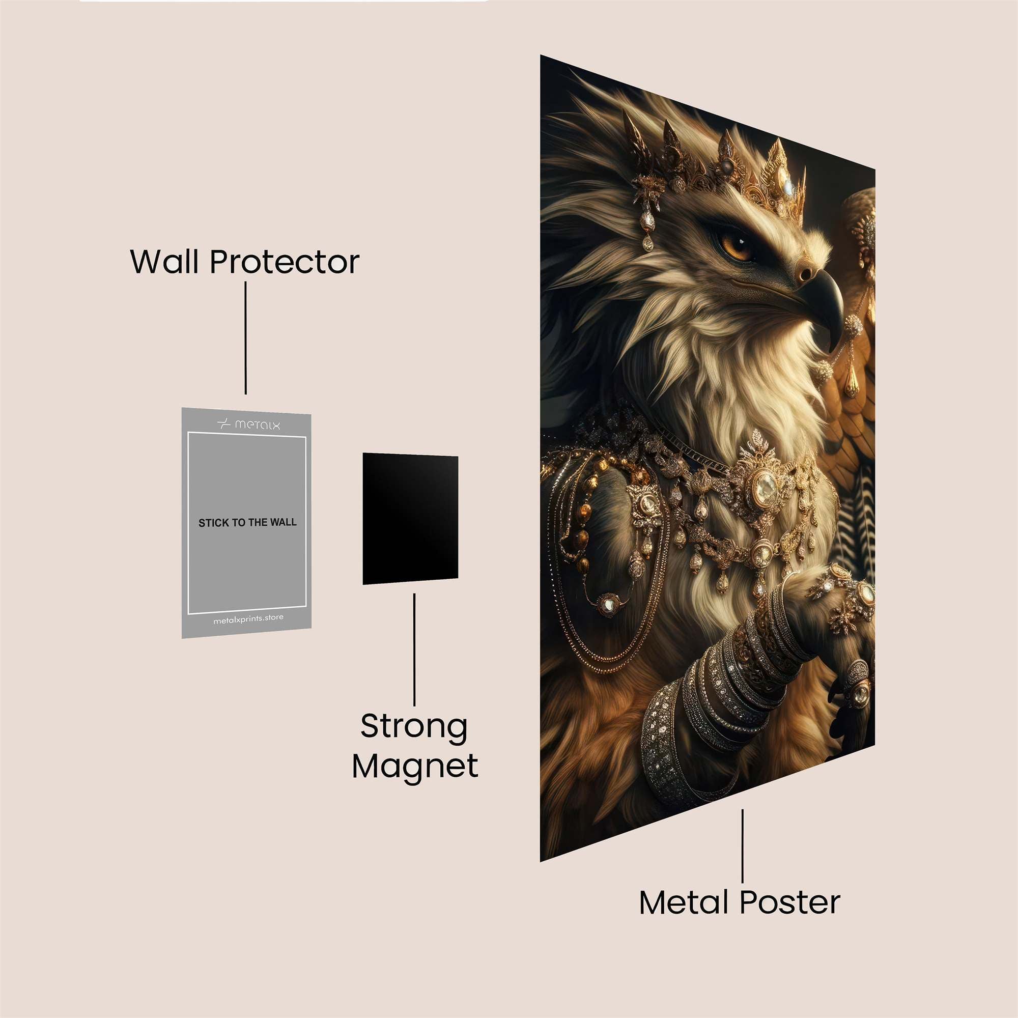Gryphon Majesty Safe Wall Magnetic / M