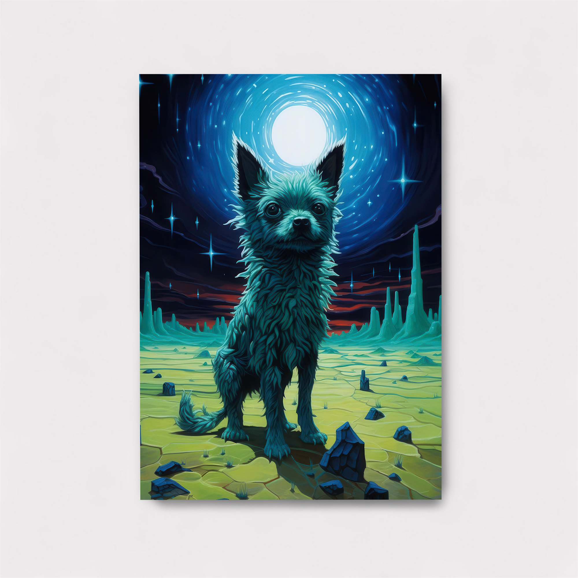 Celestial Canine Safe Wall Magnetic / M