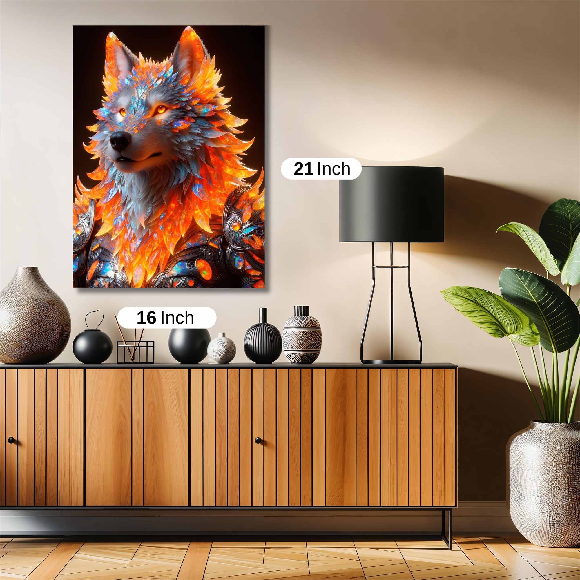 Flame Guardian Safe Wall Magnetic / M