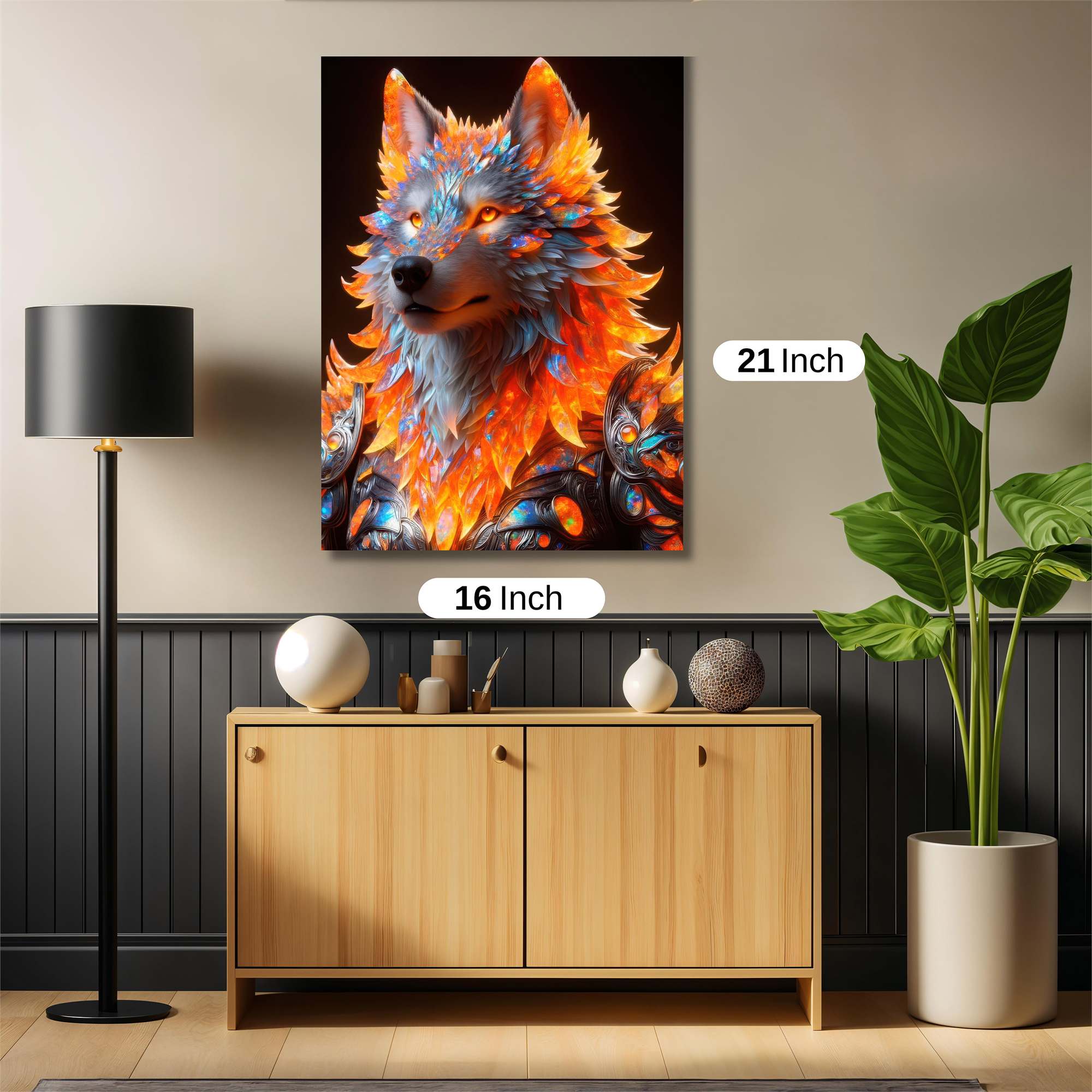 Flame Guardian Safe Wall Magnetic / M