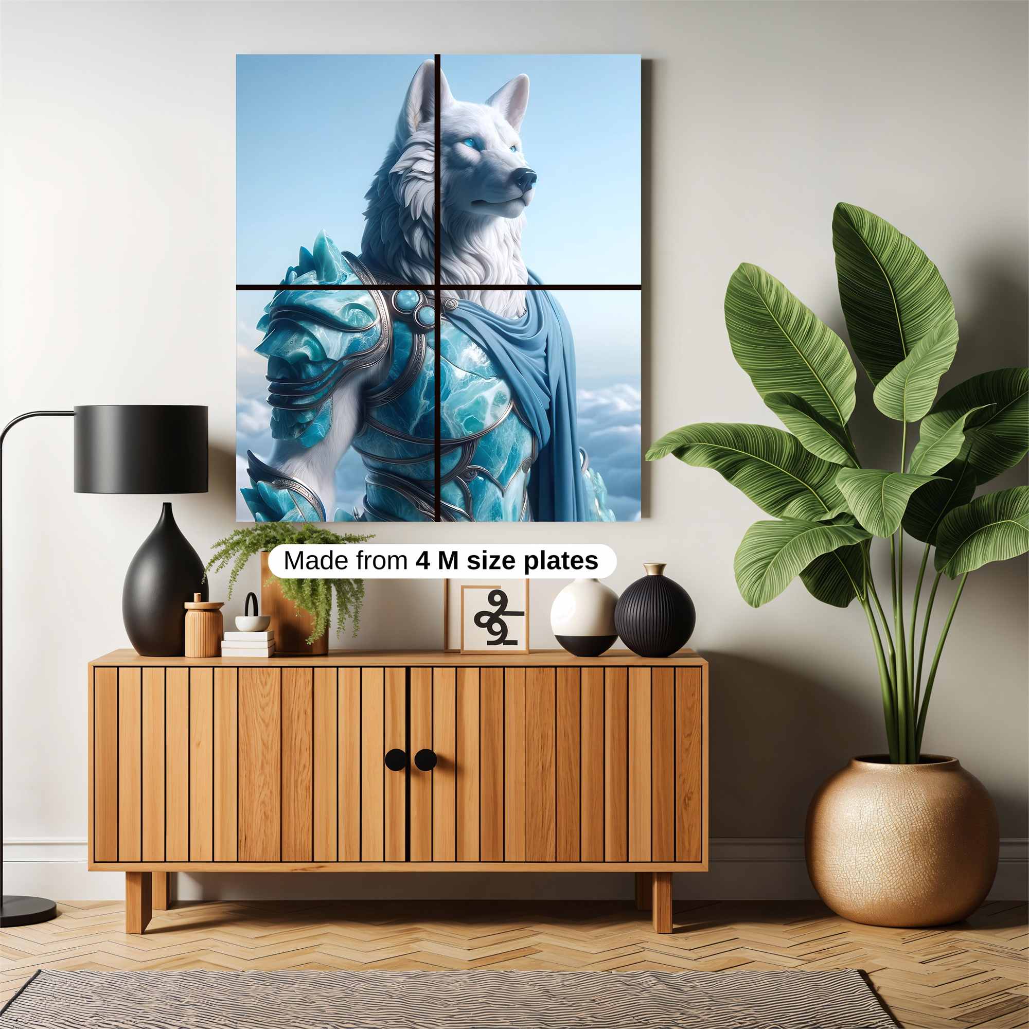 Lupine Majesty Safe Wall Magnetic / M